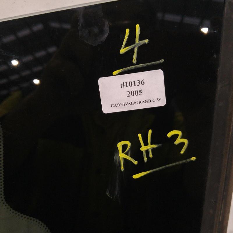 side glass rear right