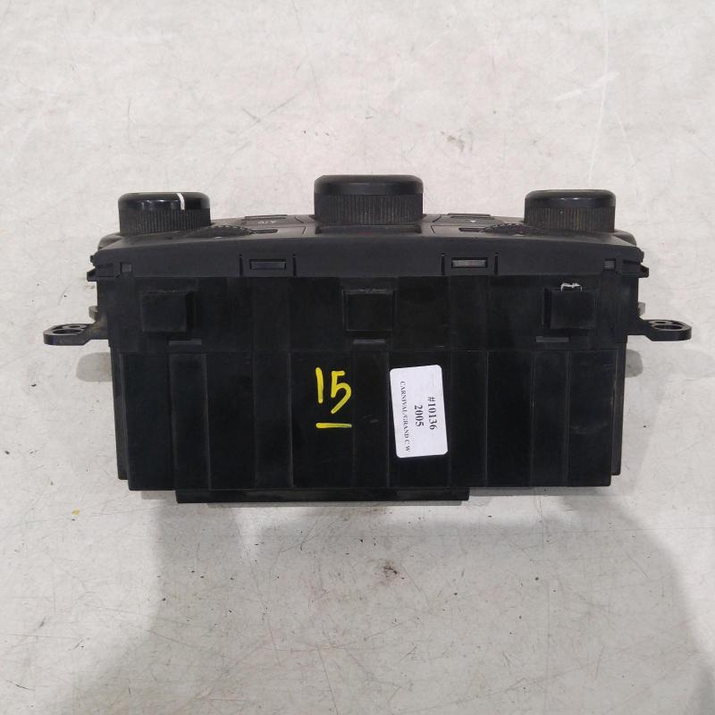 heater/aircon controls