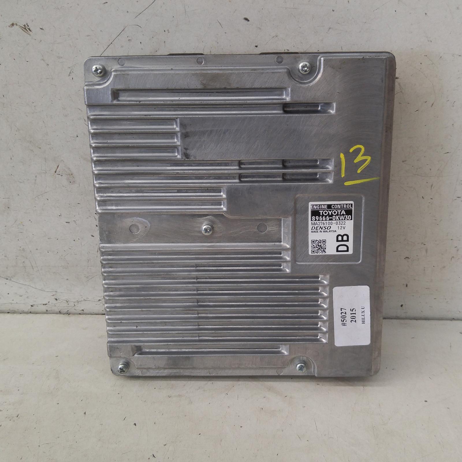 231686, Used ecu for 2015 hilux| engine ecu, 2.8, 1gd-ftv, diesel