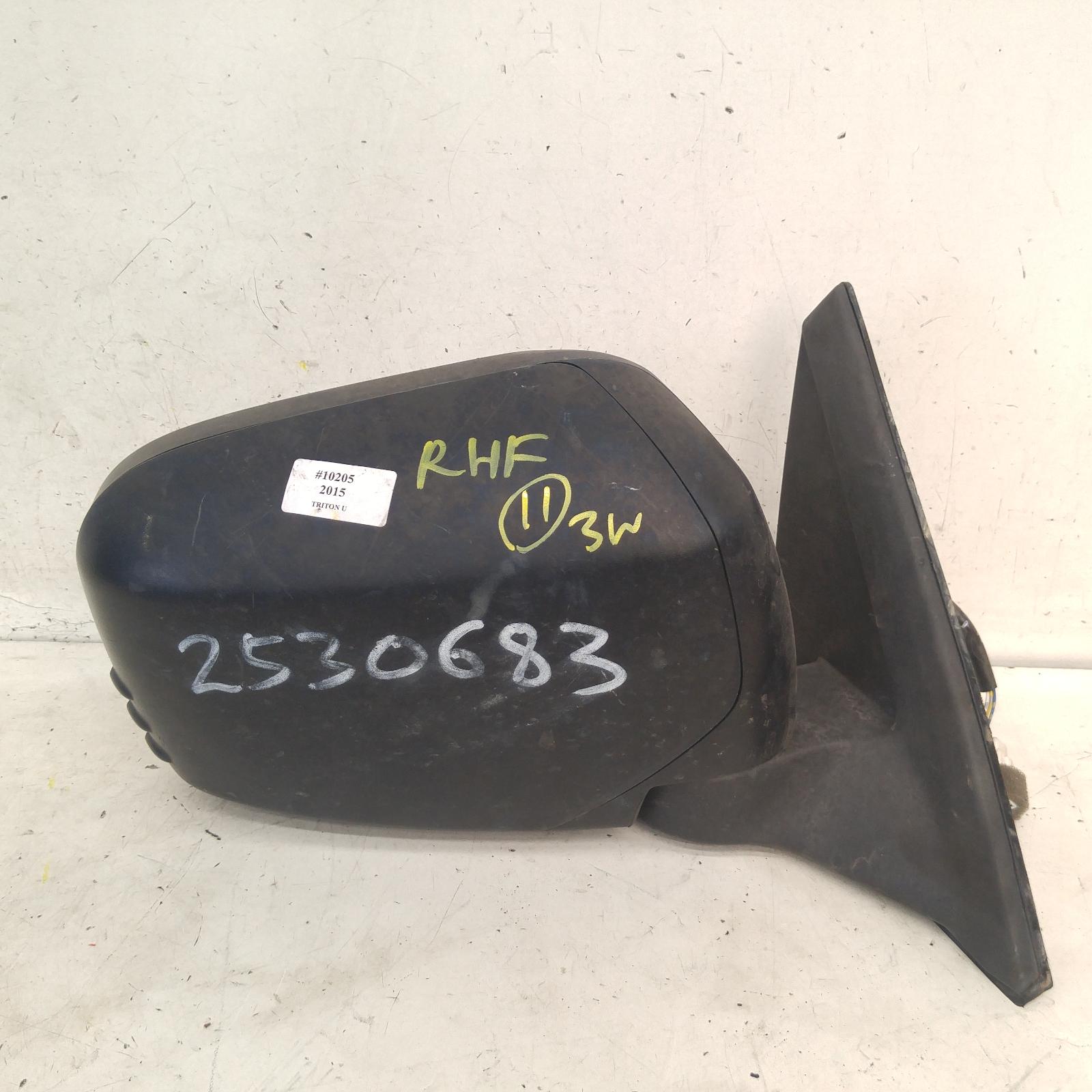 Triton Door Mirror Right 2006-2015 ml-mn,power,black,07/06-04/15 00010205 #232092