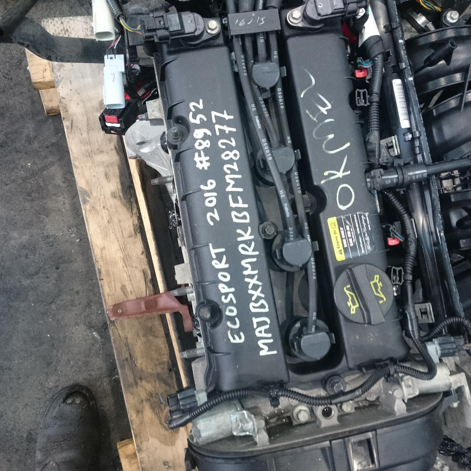 232450, Used engine for 2016 EcoSport petrol, 1.5, duratec, bk, 12/13