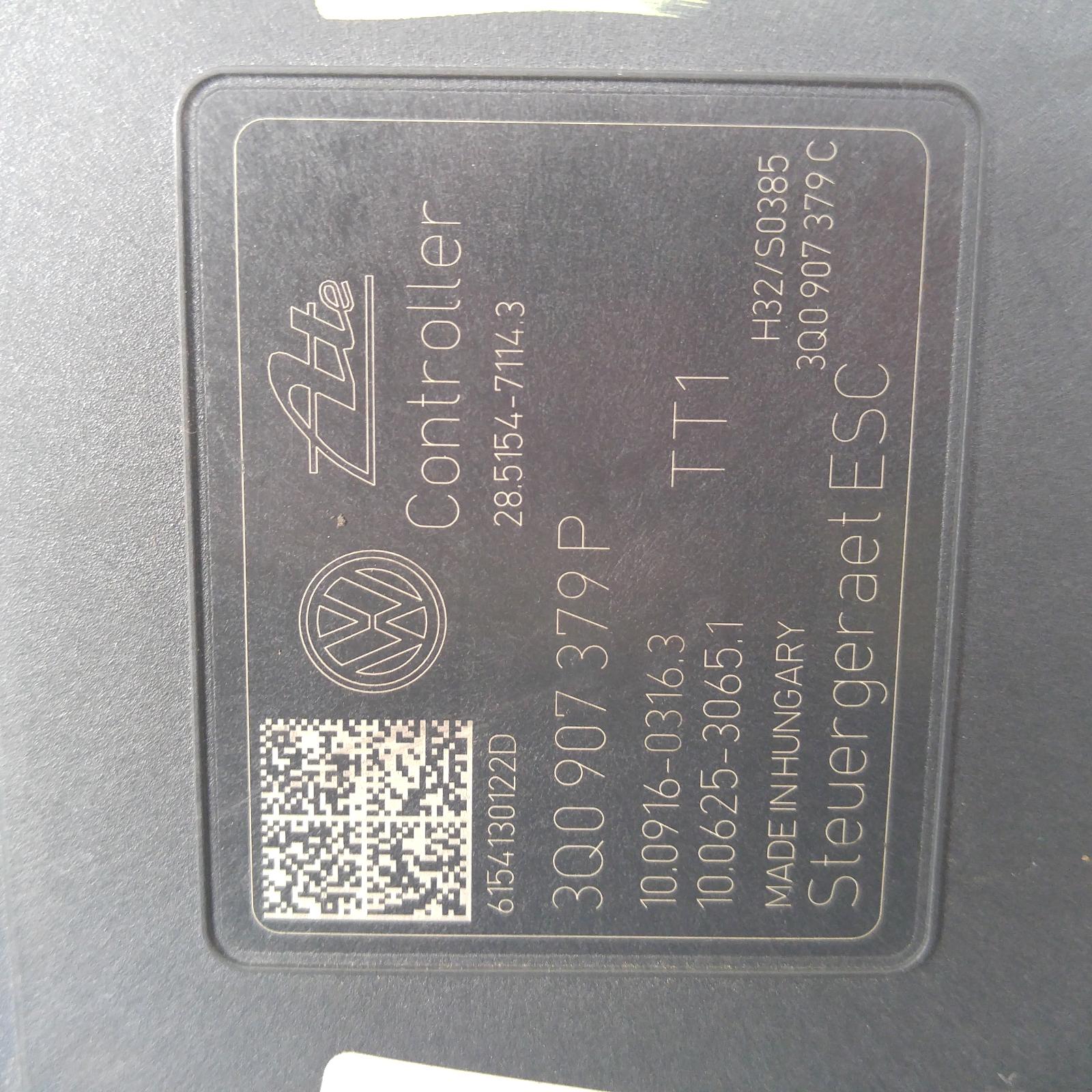 #232735, Used abs pump/modulator for 2015 Octavia| ne, 3q0907379p, 09/ ...