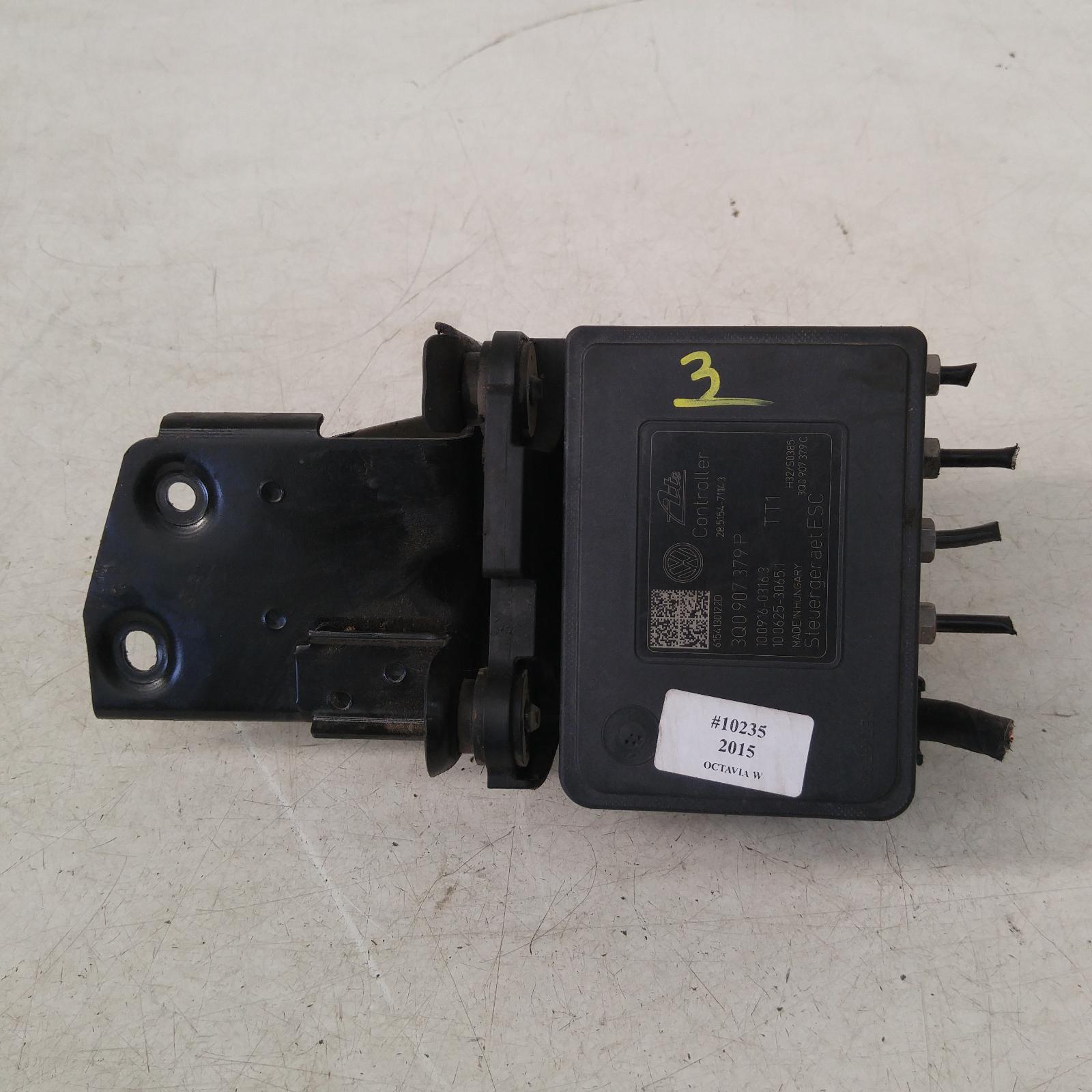 #232735, Used abs pump/modulator for 2015 Octavia| ne, 3q0907379p, 09/ ...