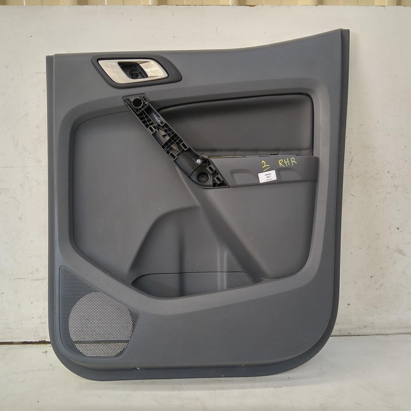 233484, Used door trim for 2017 ranger rh rear, px 23, dual cab, 06/15