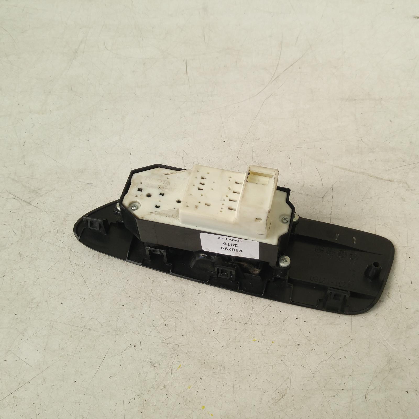 Corolla Power Door Window Switch 2007-2012 rh front (master switch),2 switch type,hatch,zre152r,03/07-09/12 00010299 #234389