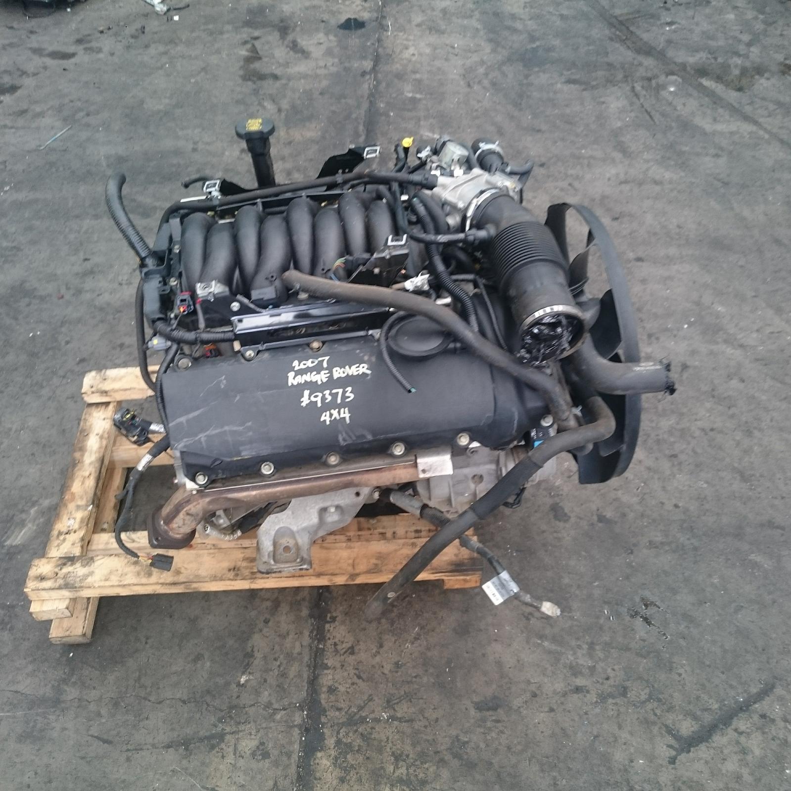 #235186, Used engine for 2007 rangerover sport| petrol, 4.4, 448pn ...
