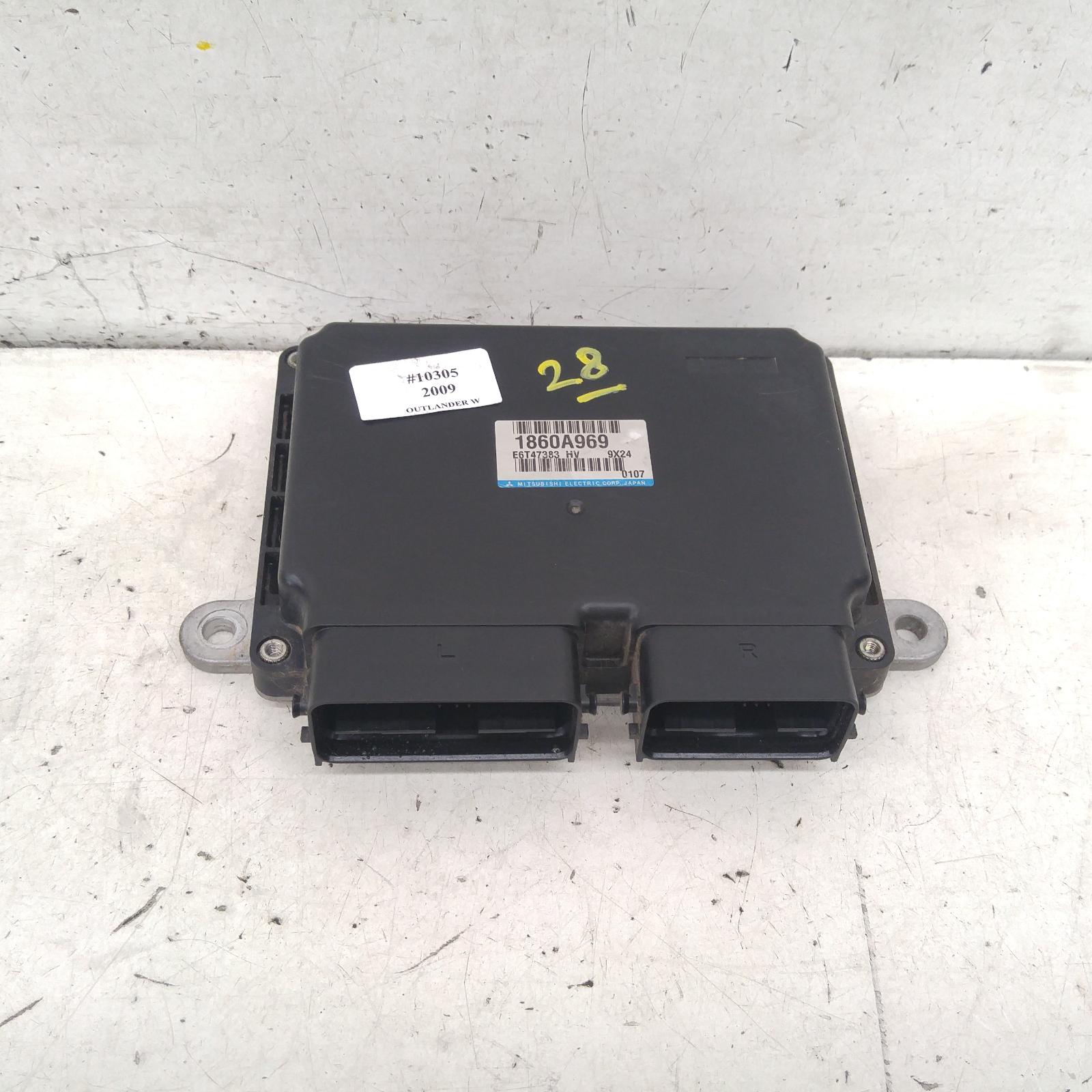 Outlander Ecu 2009-2012 engine ecu,2.4,petrol,auto t/m type,ecu only,zh,09/09-10/12 00010305 #235315