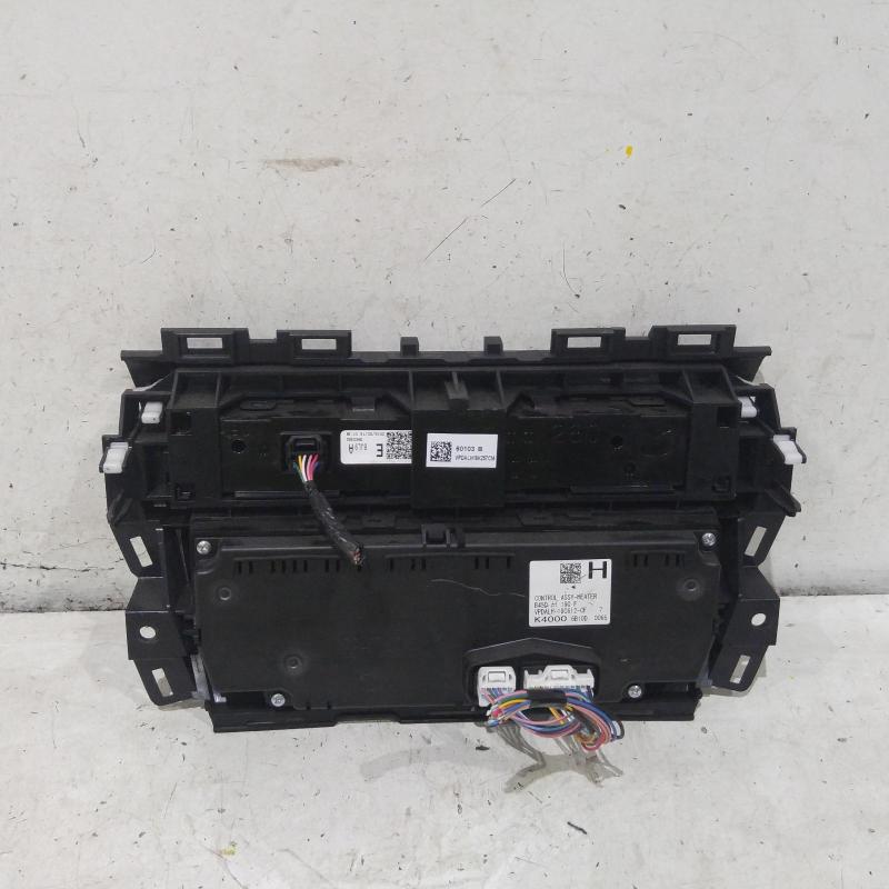 heater/aircon controls