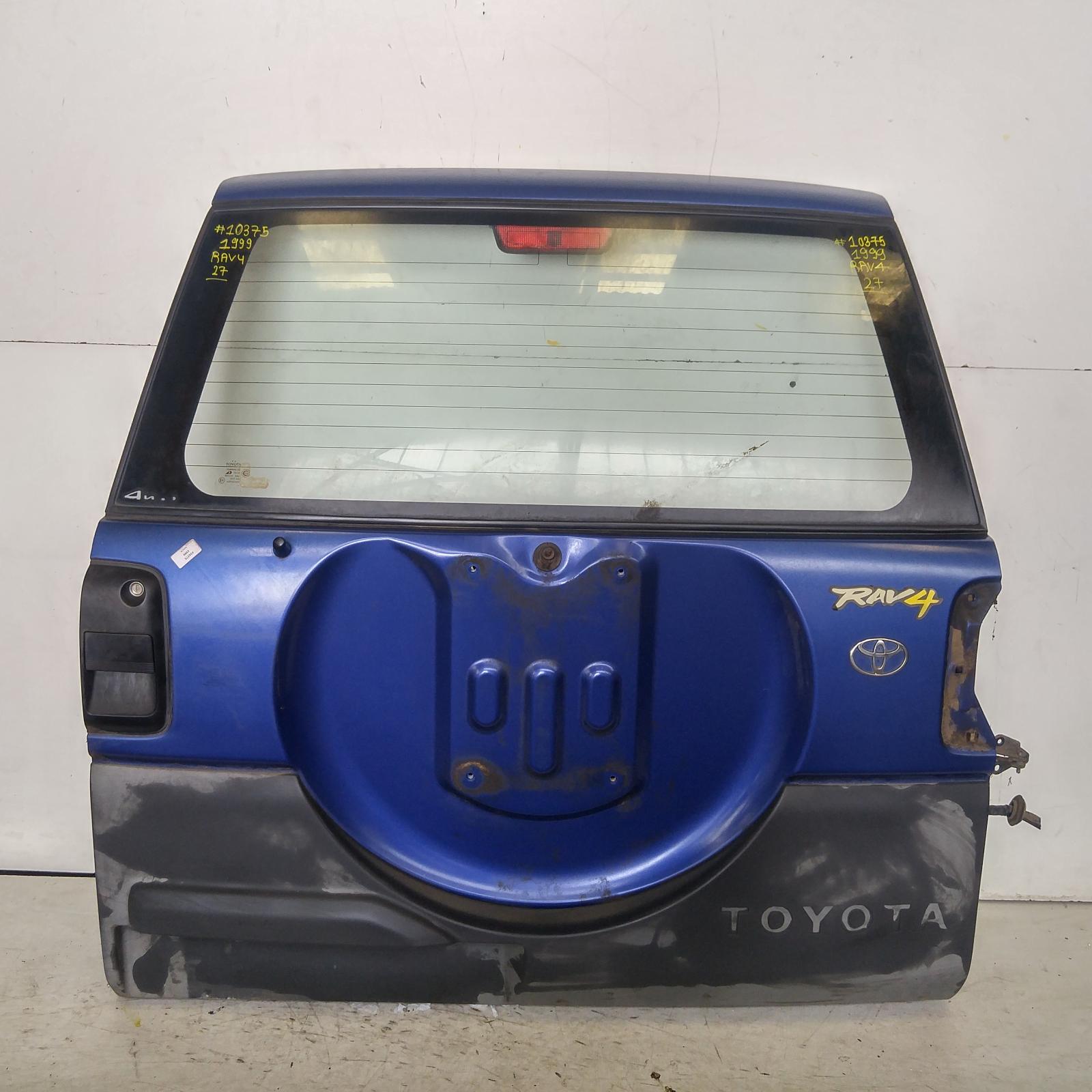237543, Used bootlid/tailgate for 1999 rav4 tailgate, sxa1r, 07/94