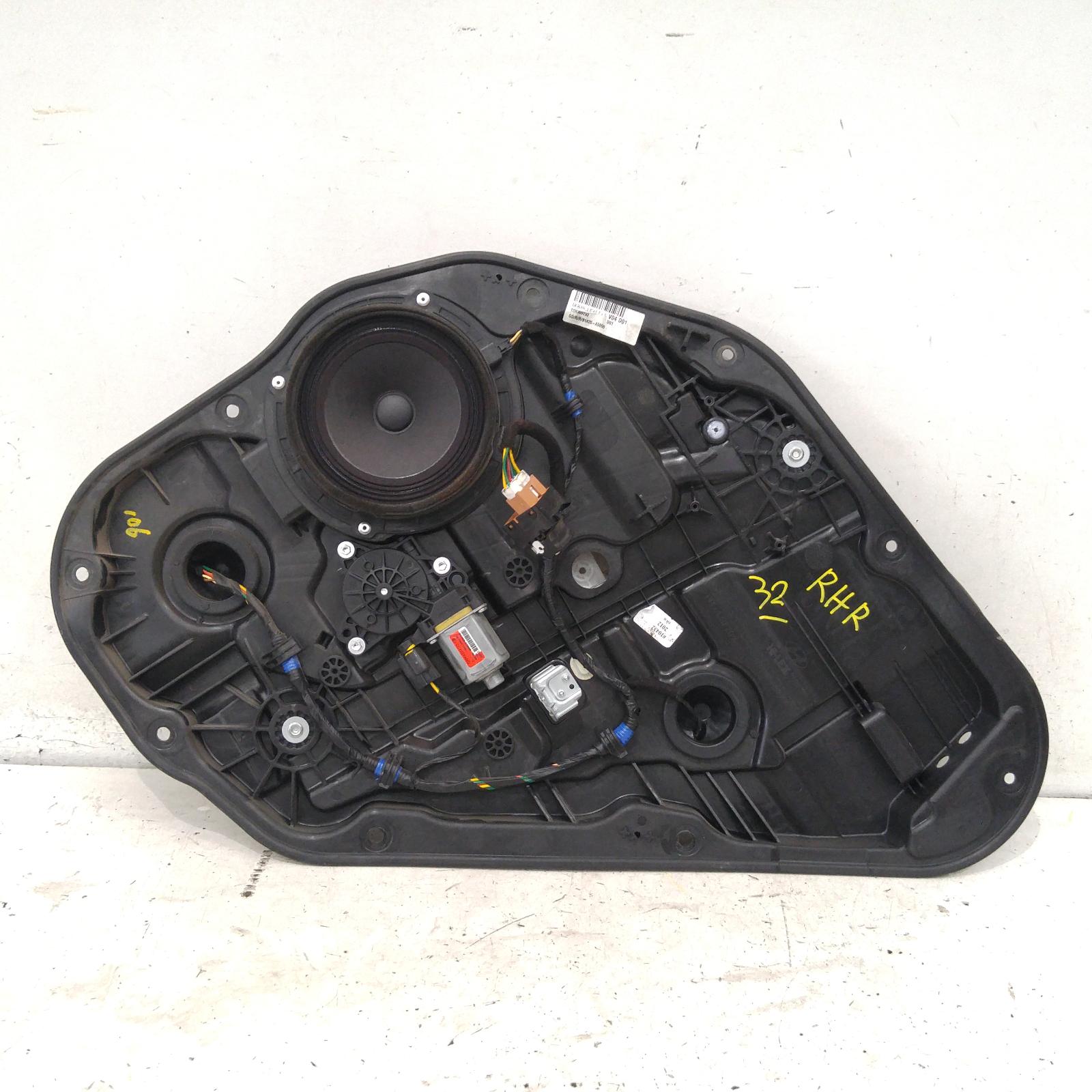 I30 Window Regulator/motor Rear Right 2012-2017 gd,hatch,door reg assy (reg and motor),(motor-2 pin),03/12-04/17 00010432 #240780