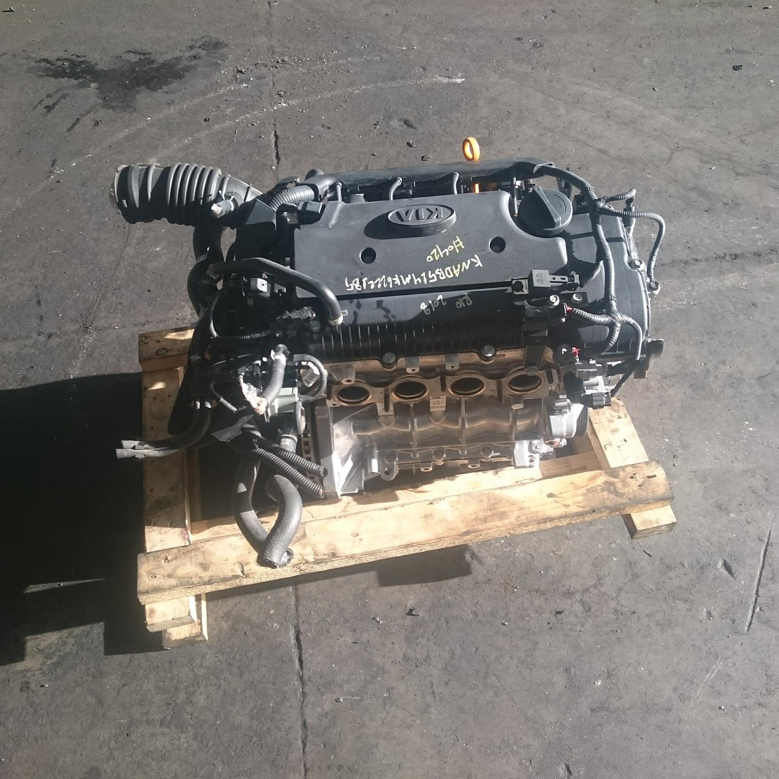 242450, Used engine for 2018 Rio petrol, 1.4, g4lc, yb, 12/16