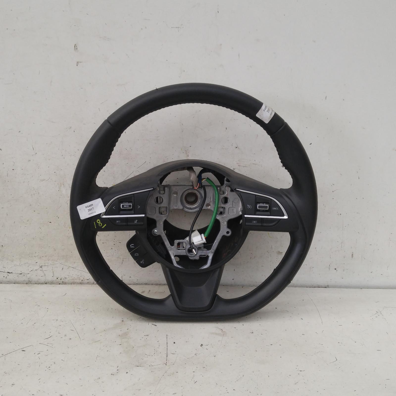 244271, Used steering wheel for 2017 swift leather, az, standard type