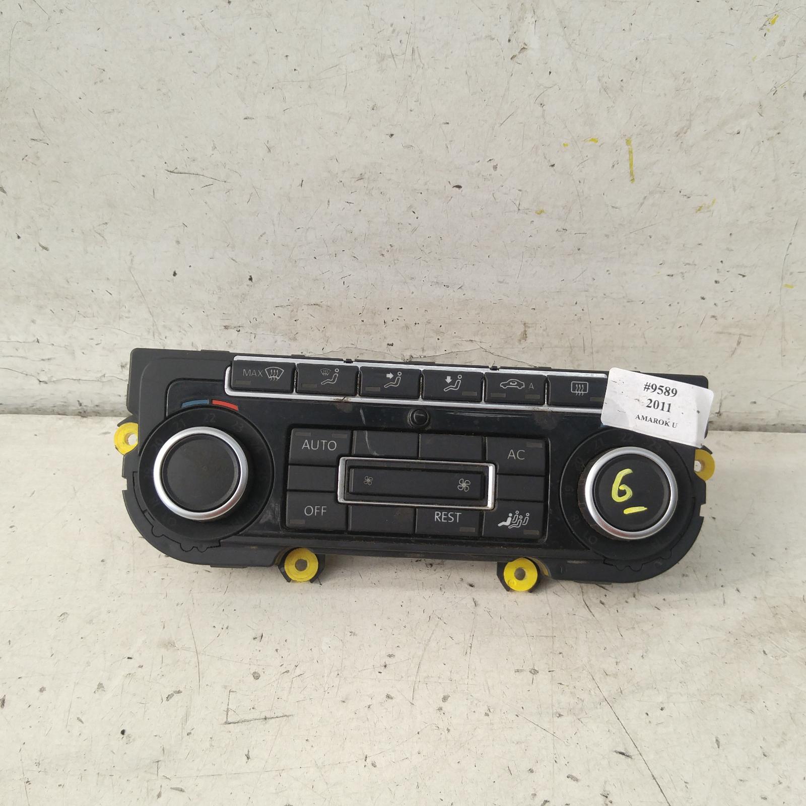 244540, Used heater/aircon controls for 2011 Amarok dual zone climate