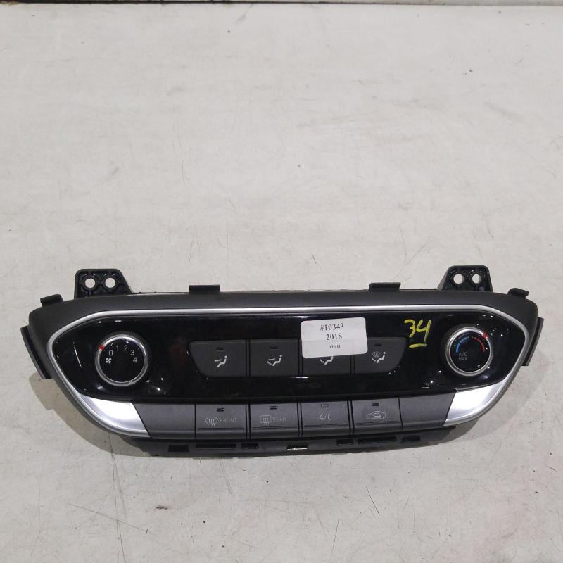 heater/aircon controls