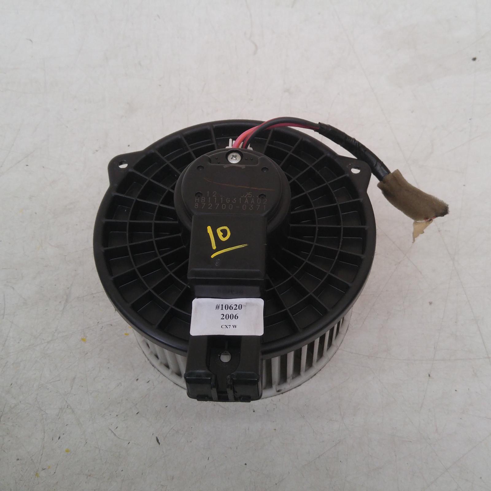 Cx7 Heater Fan/motor 2006-2012 er,11/06-02/12 00010620 #245035