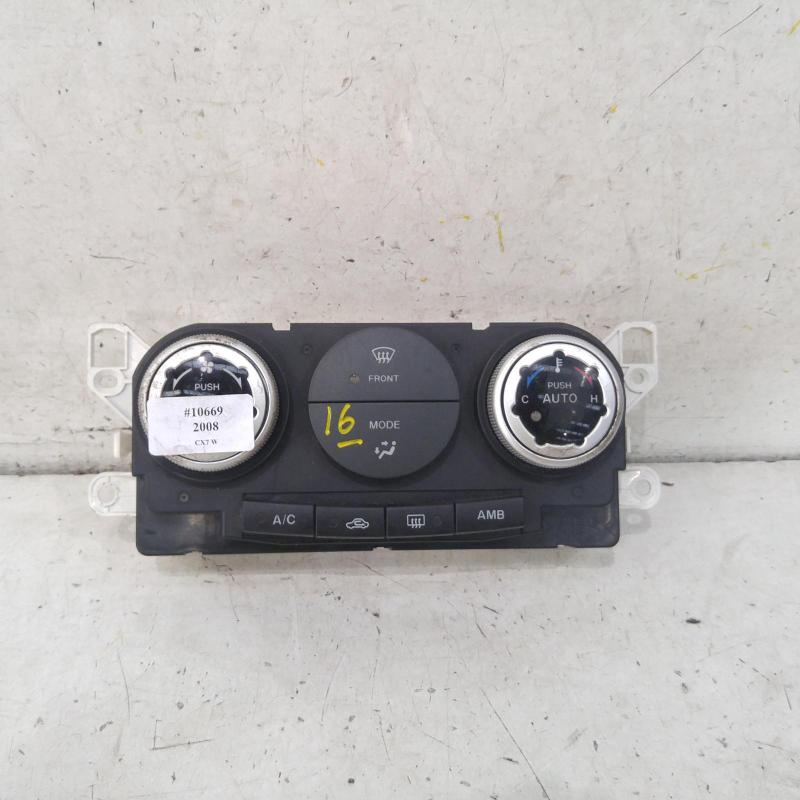 heater/aircon controls