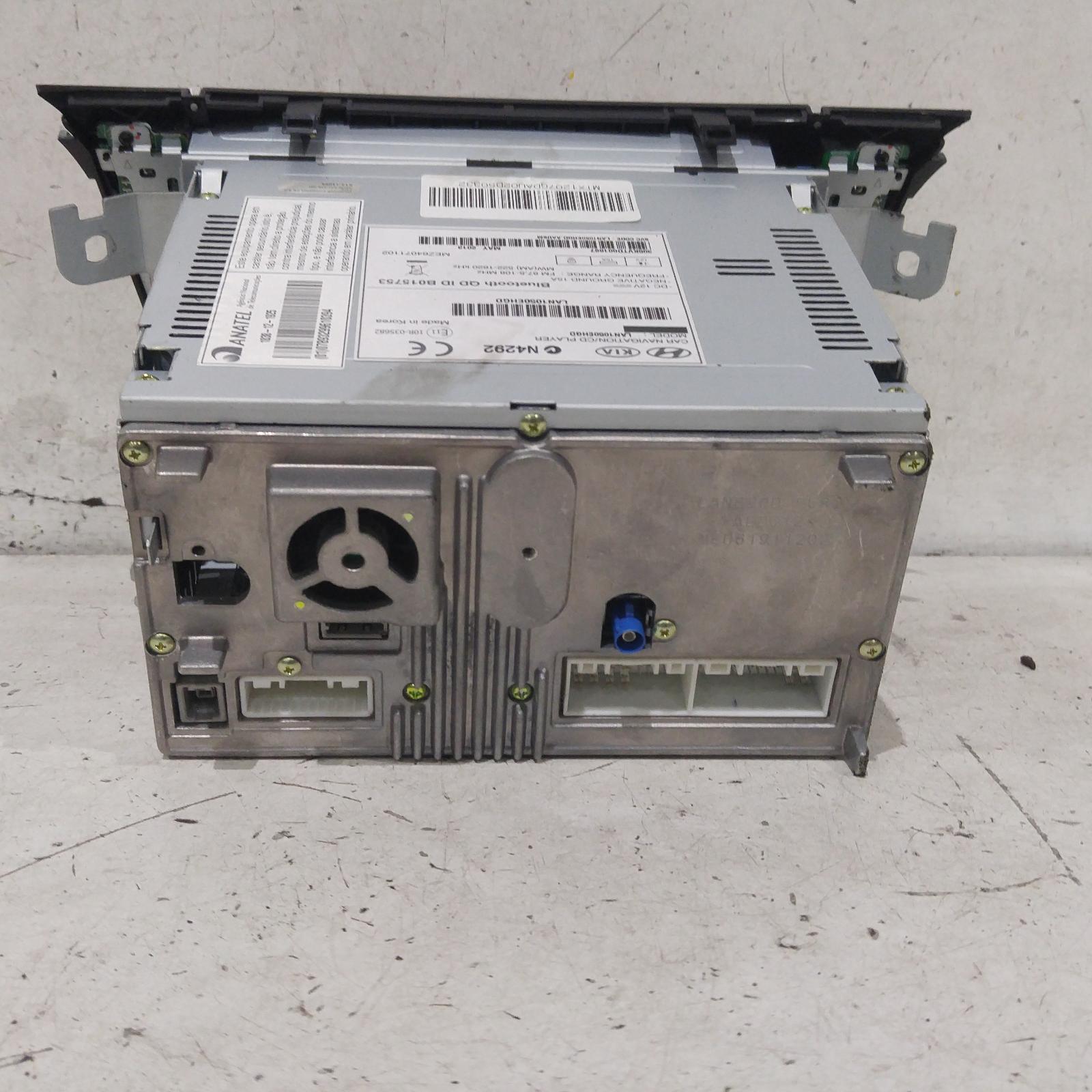 I30 Stereo/head Unit 2012-2017 7in touch screen,w/ sat nav,gd,03/12-02/17 00010682 #247068