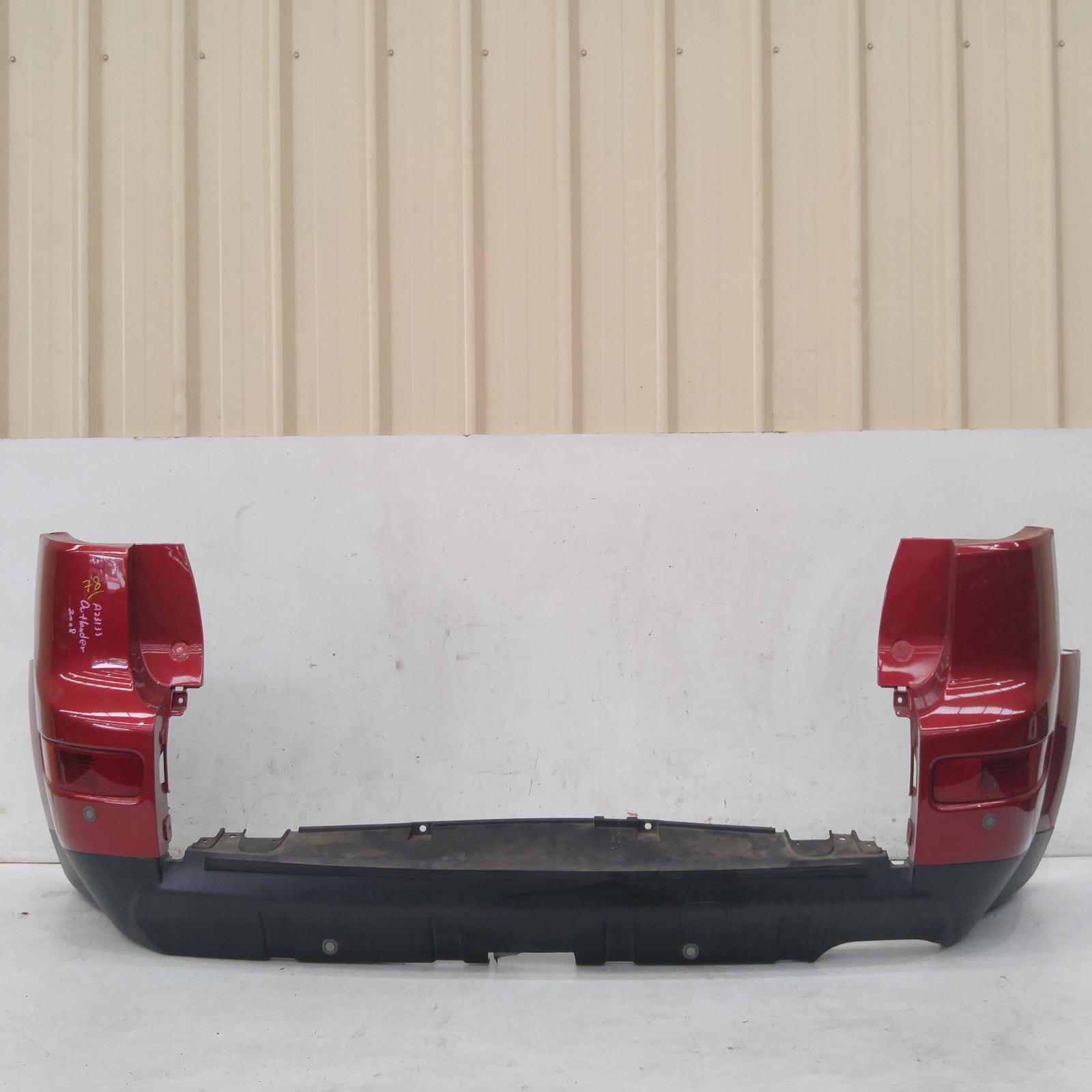 249592, Used rear bumper for 2008 outlander zg, w/ park sensors type