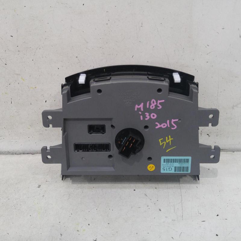 heater/aircon controls