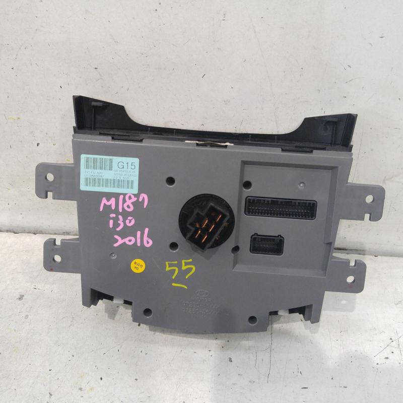 heater/aircon controls