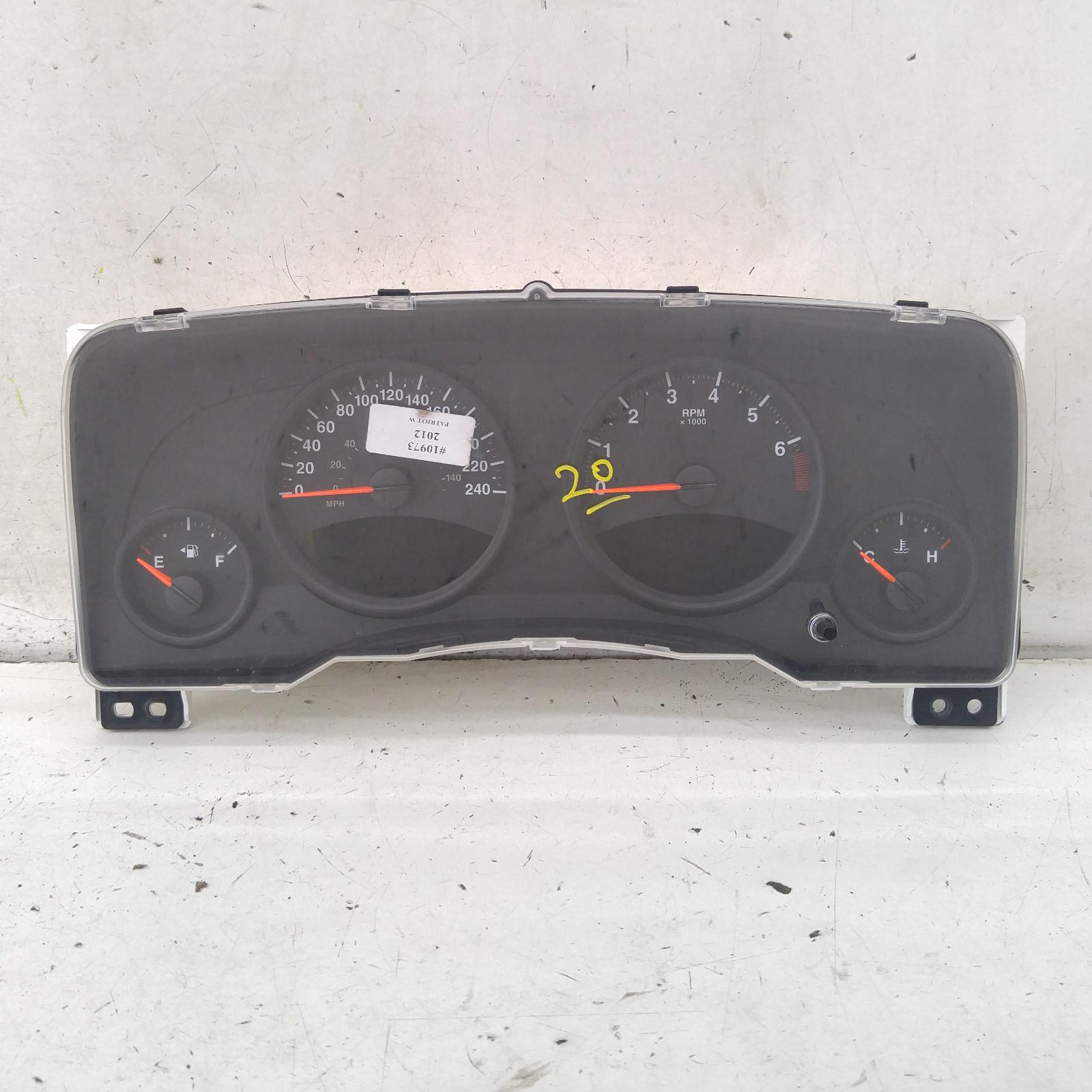 Result Instrument Cluster for Jeep PatriotAus Auto Parts(1011)