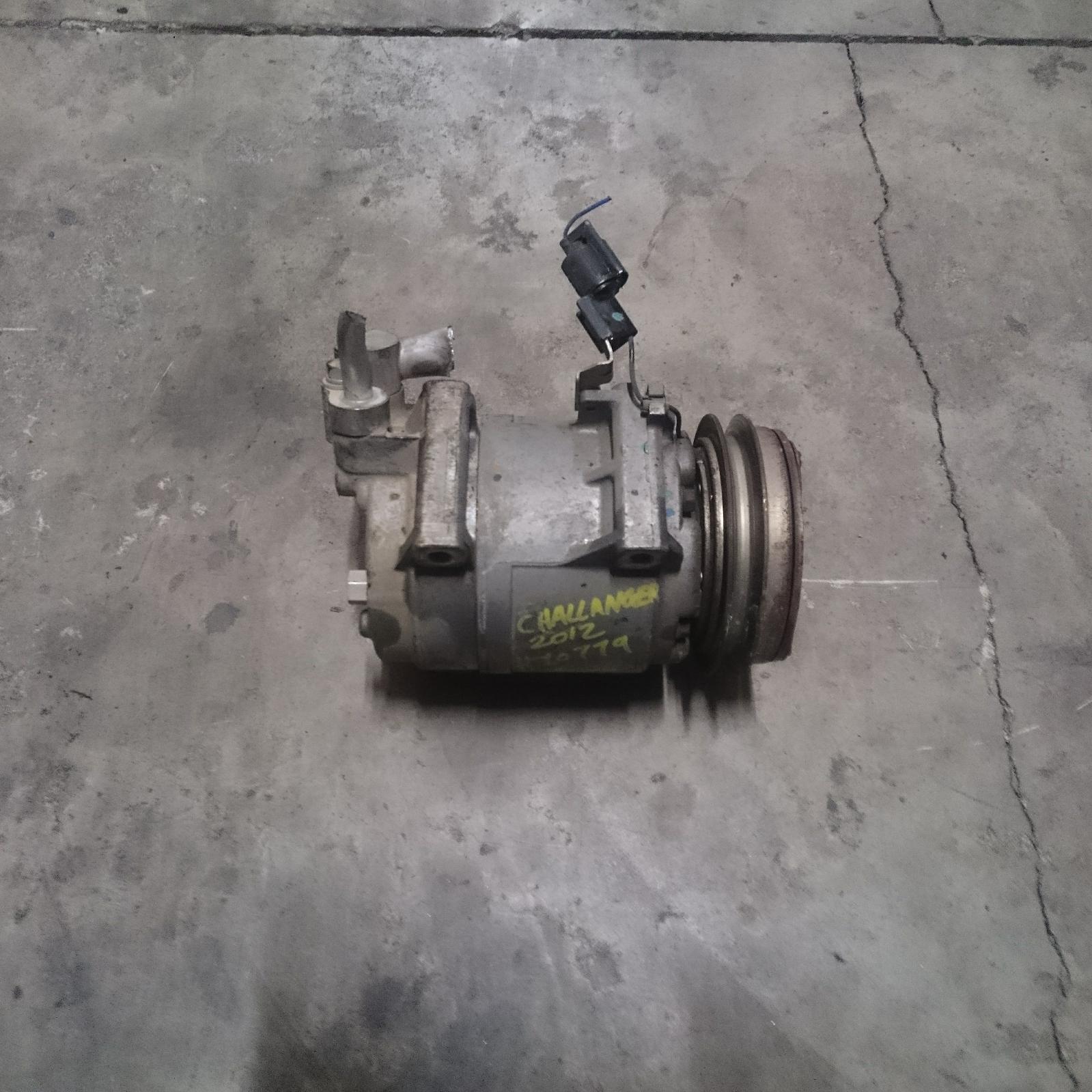 251783, Used aircon compressor for 2012 challenger kh/pbpc, 2.5, 4d56, diesel turbo, 12/0912/15