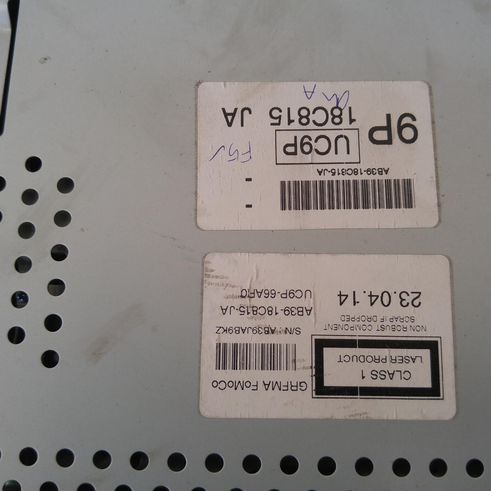 Ranger Stereo/head Unit 2011-2015 head unit only (not including screen),non sat nav type,px series 1,06/11-06/15 00011118 #253005