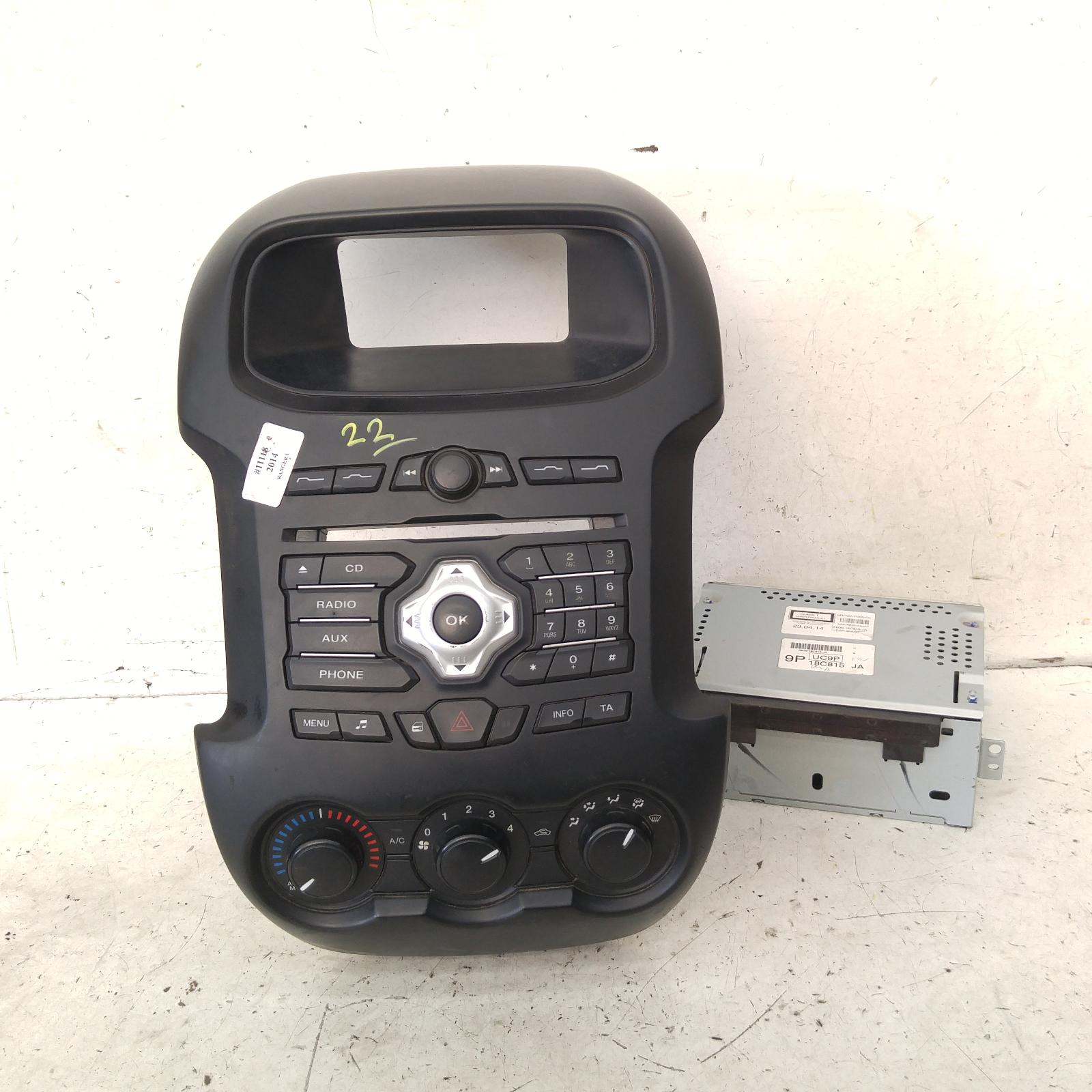 Ranger Stereo/head Unit 2011-2015 head unit only (not including screen),non sat nav type,px series 1,06/11-06/15 00011118 #253005