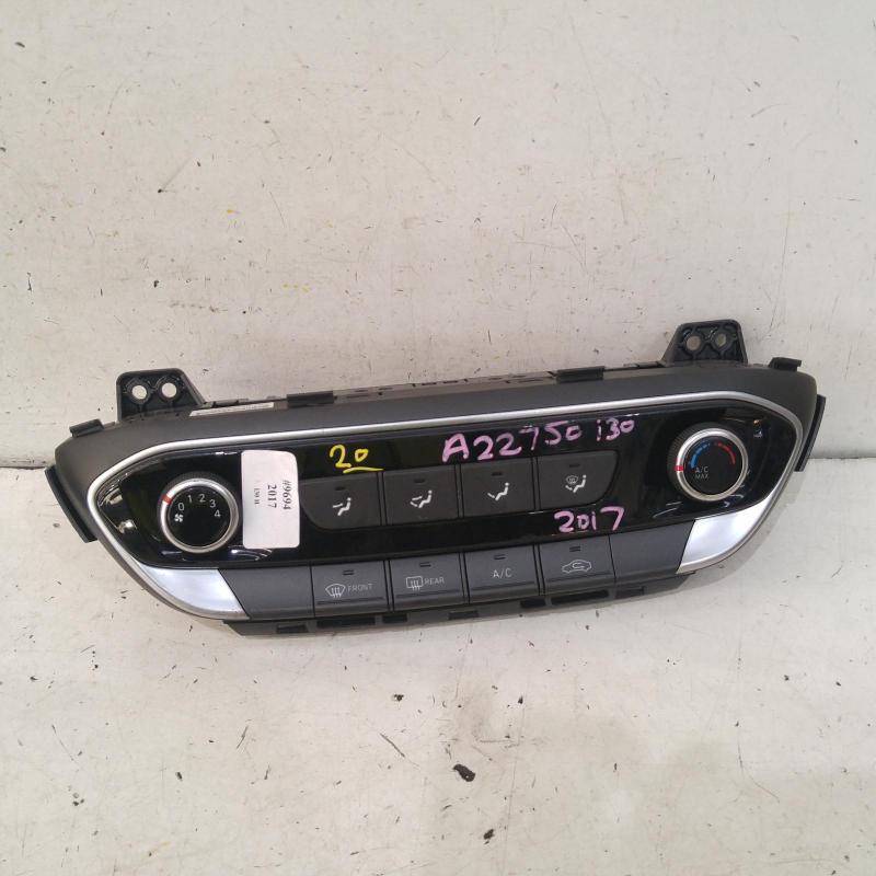 heater/aircon controls