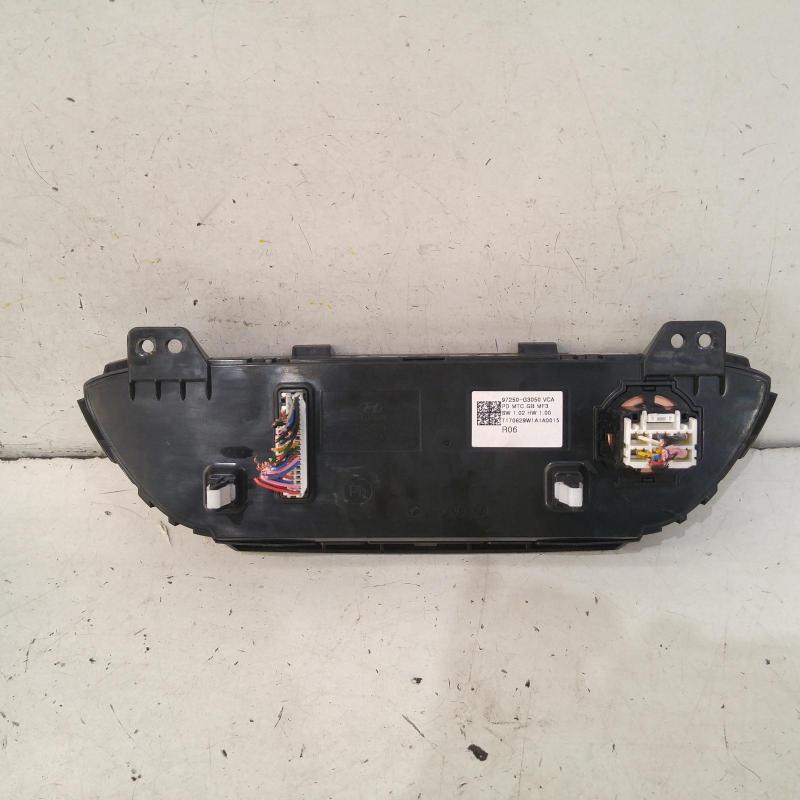 heater/aircon controls