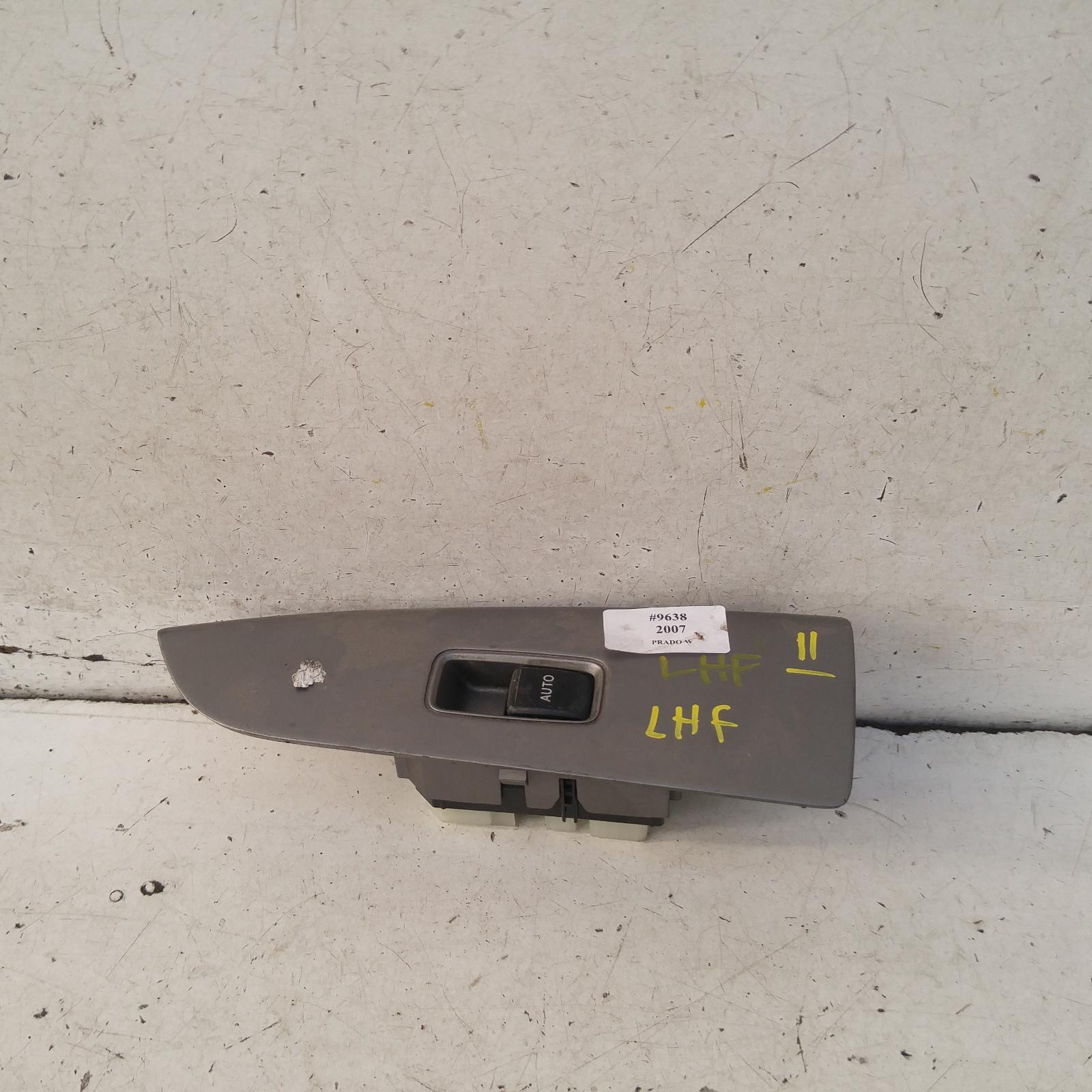 Prado Power Door Window Switch 2003-2009 lh front,120 series,02/03-10/09 00009638 #255749
