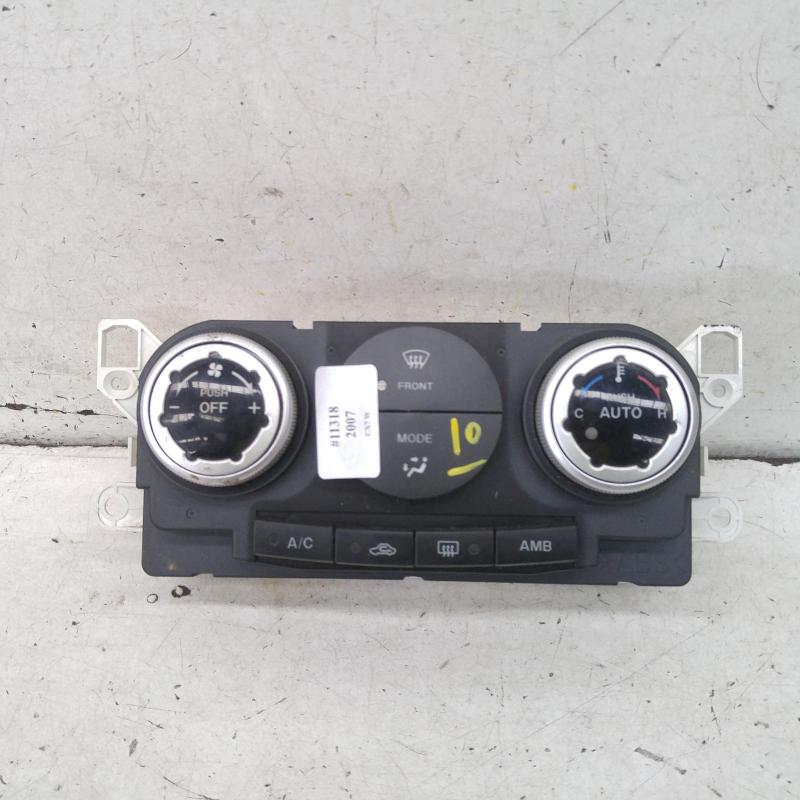 heater/aircon controls