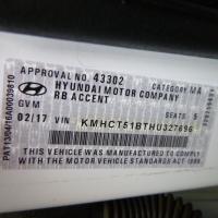 Hyundai 2013 ~ 2019 Accent