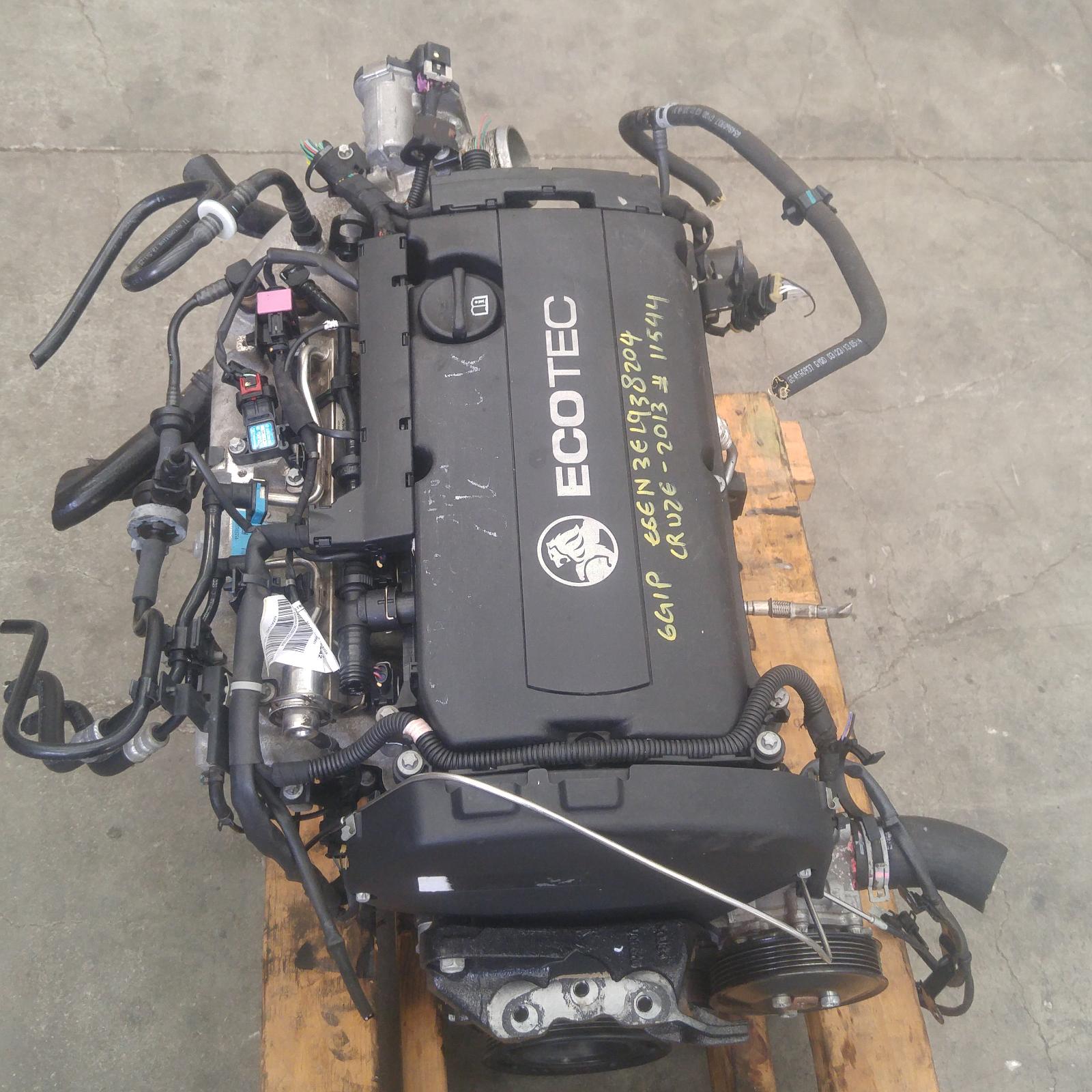 263913, Used engine for 2013 cruze petrol, 1.6, a16, turbo, jh, 03/13