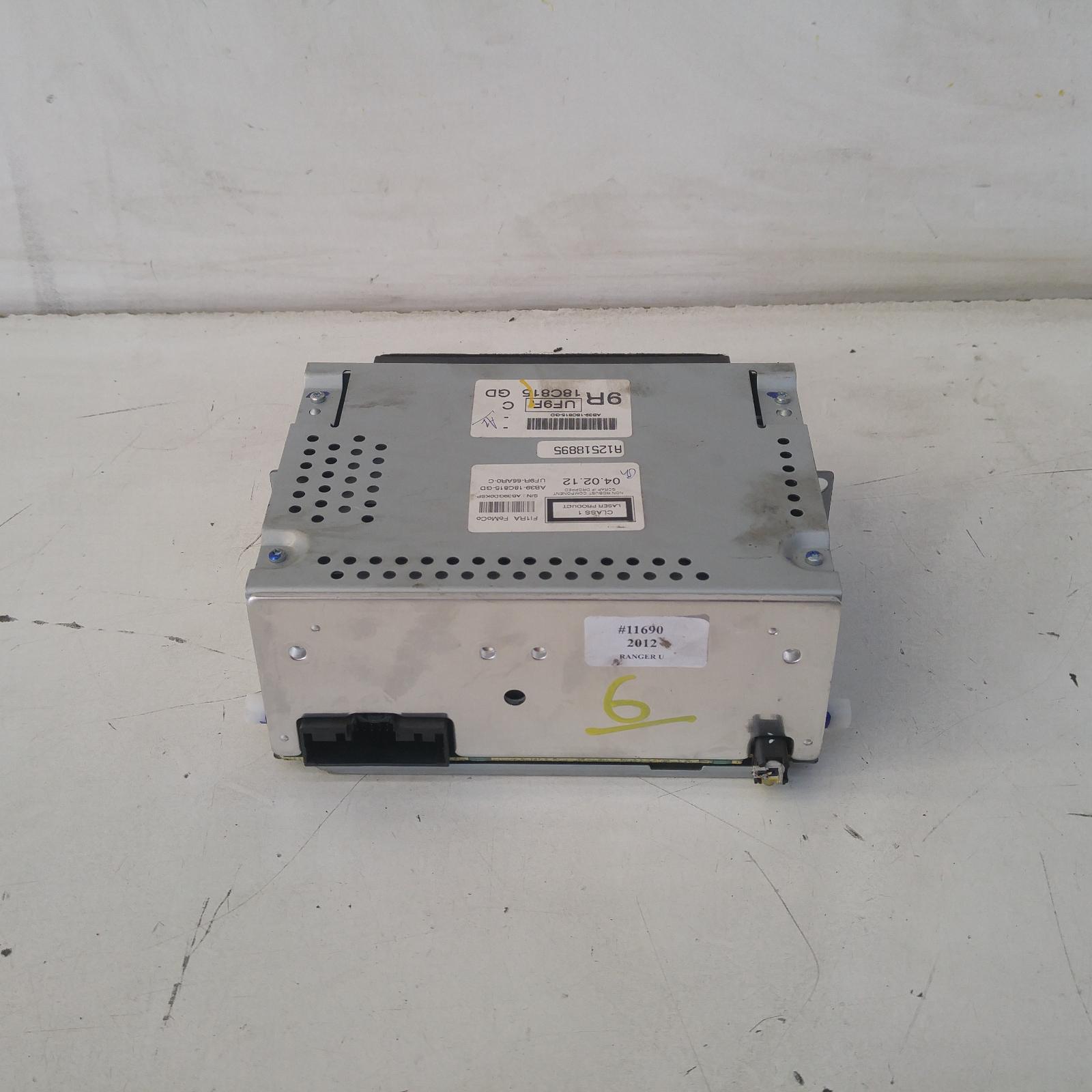 Ranger Stereo/head Unit 2011-2015 head unit only (not including screen),non sat nav type,px series 1,06/11-06/15 00011690 #267822