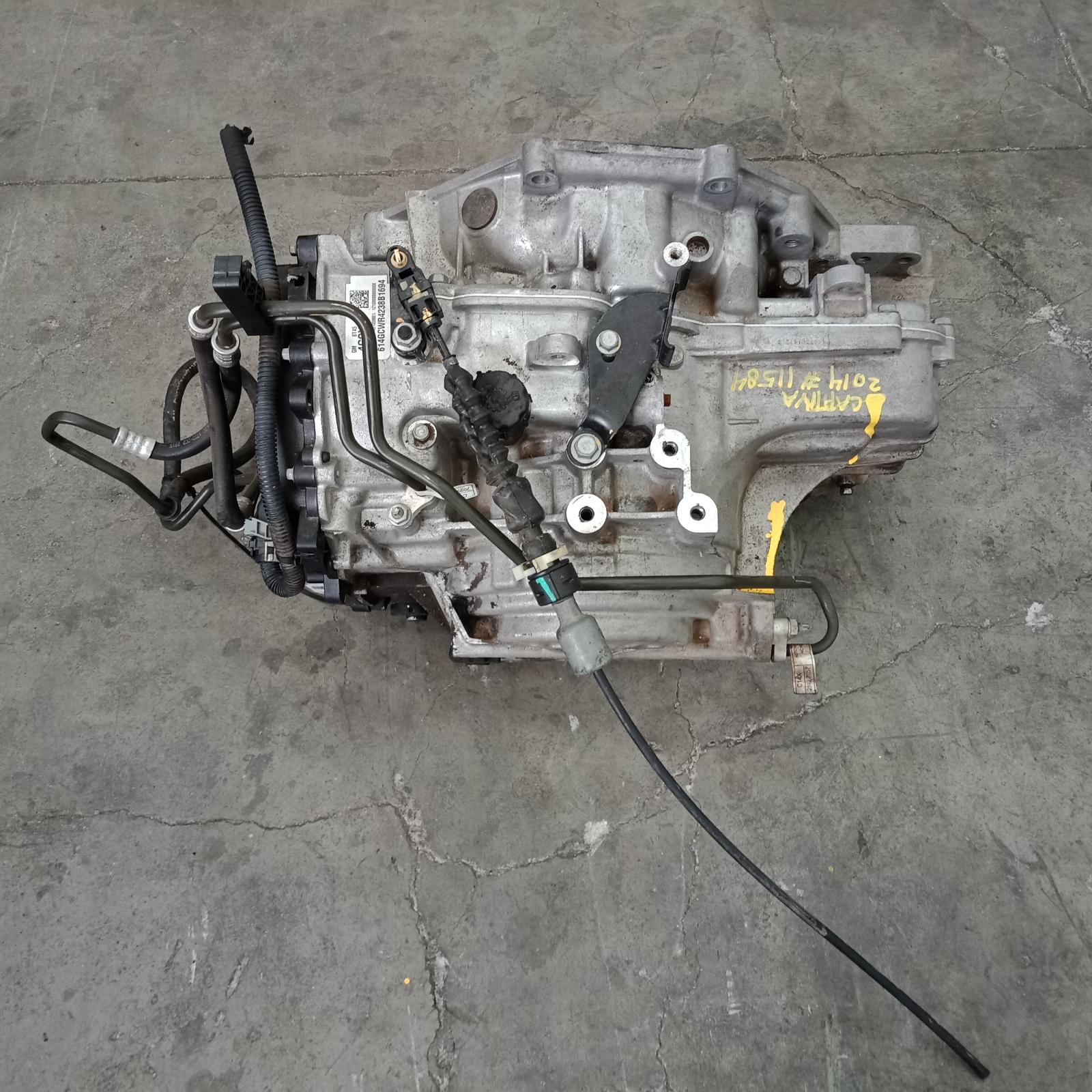 268953, Used transmission/gearbox for 2014 captiva auto, fwd, petrol