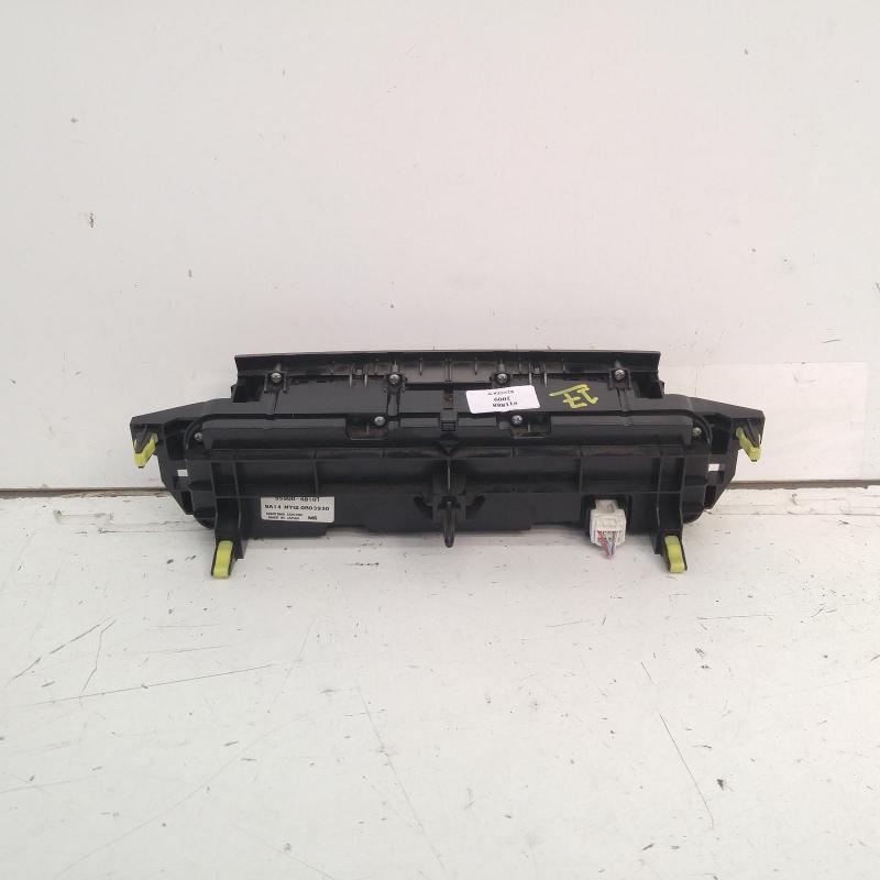 heater/aircon controls