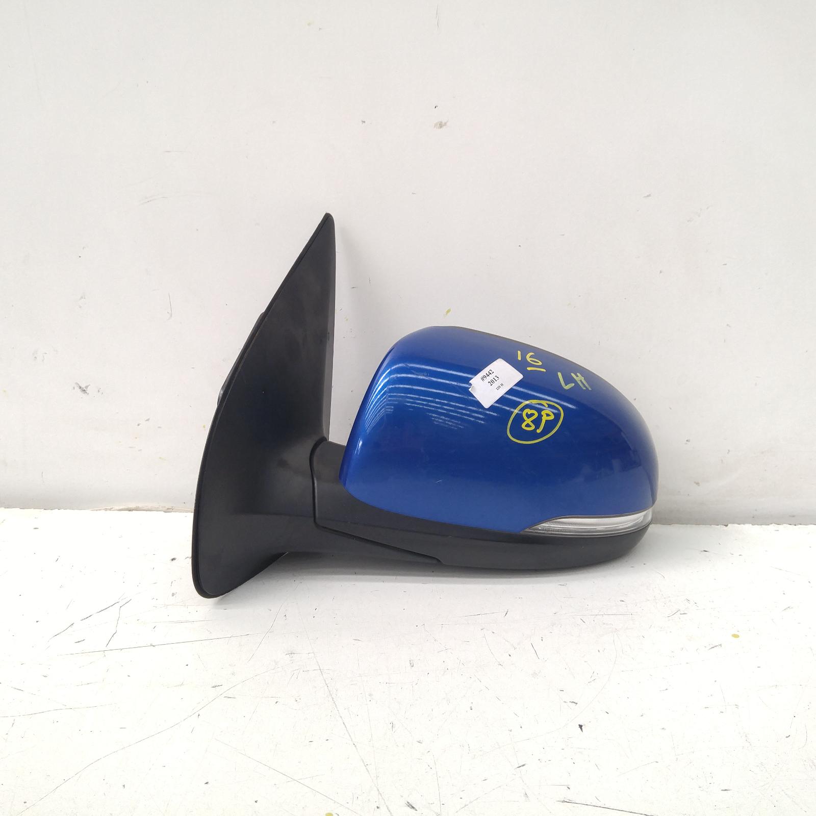 I20 Door Mirror Left 2012-2015 pb,power folding,w/ flasher type,03/12-12/15 00009442 #269420