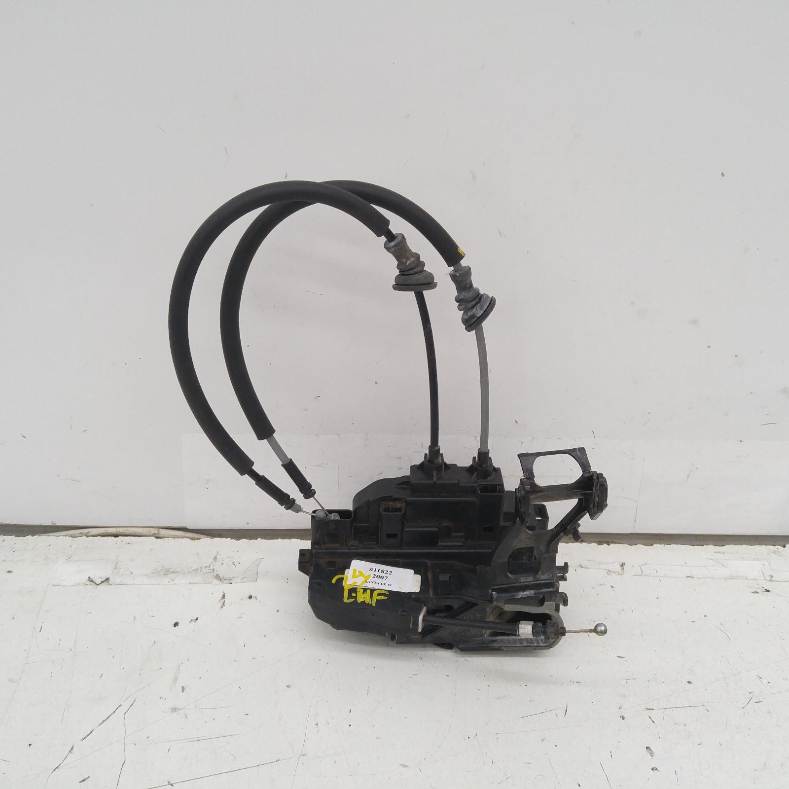 Santa Fe Door/boot/gate Lock 2005-2012 left front door lock,cm,11/05-06/12 00011822 #271013
