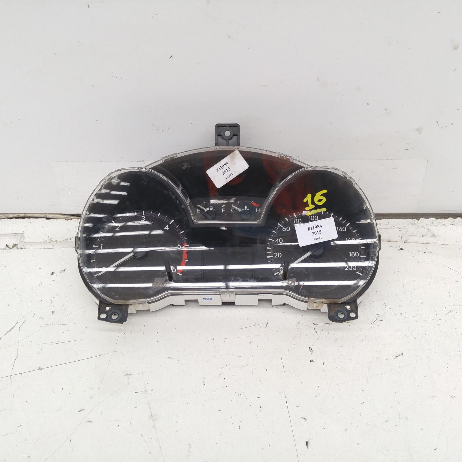 Bt50 Instrument Cluster 2011-2020 instrument cluster,manual t/m type,2wd,up-ur,10/11- 00011984 #271804