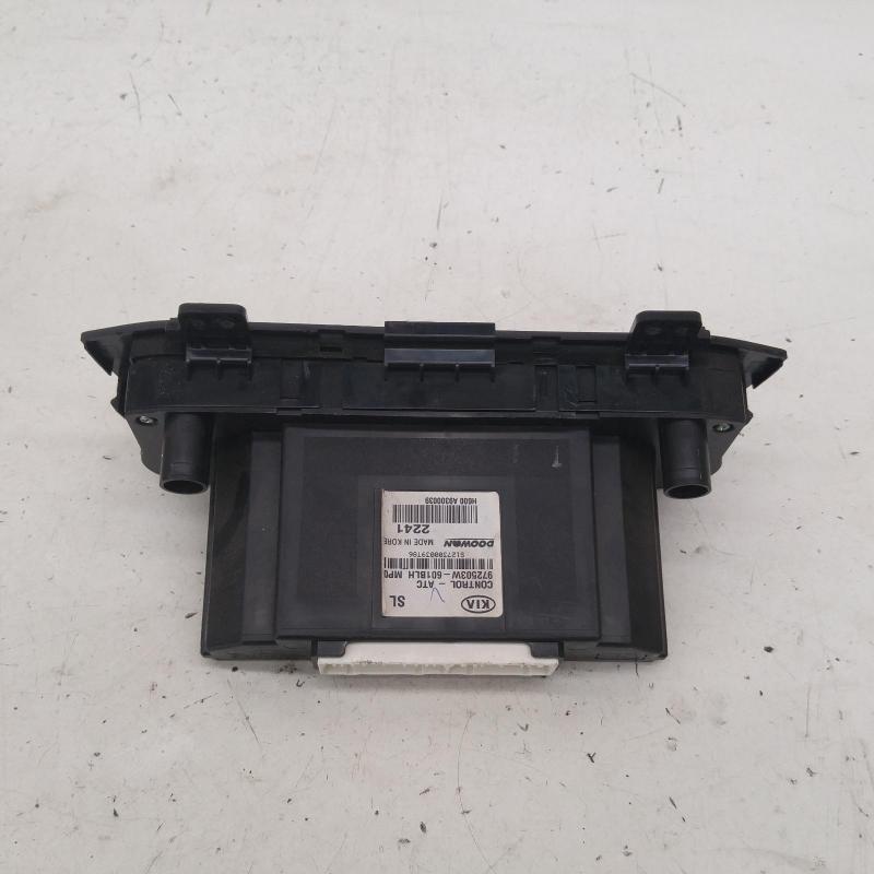 heater/aircon controls