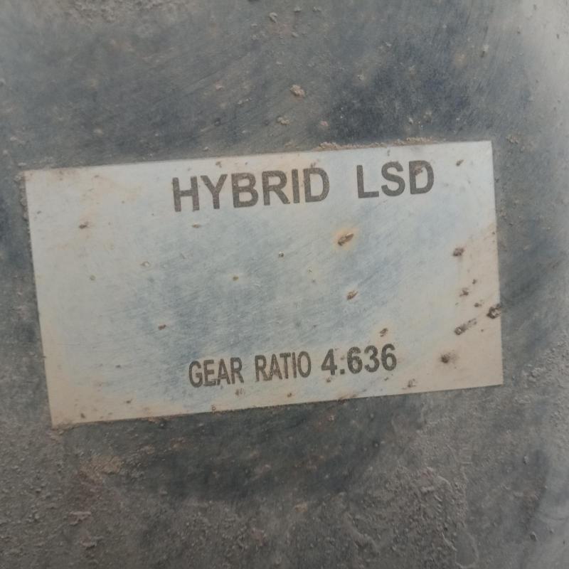 differential assembly rear