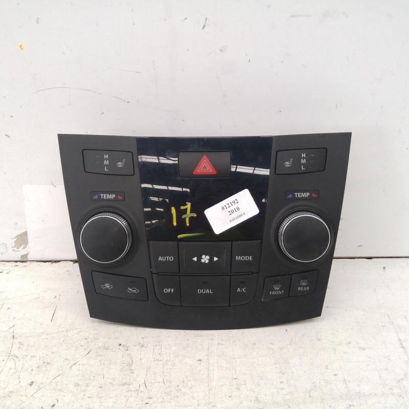 heater/aircon controls