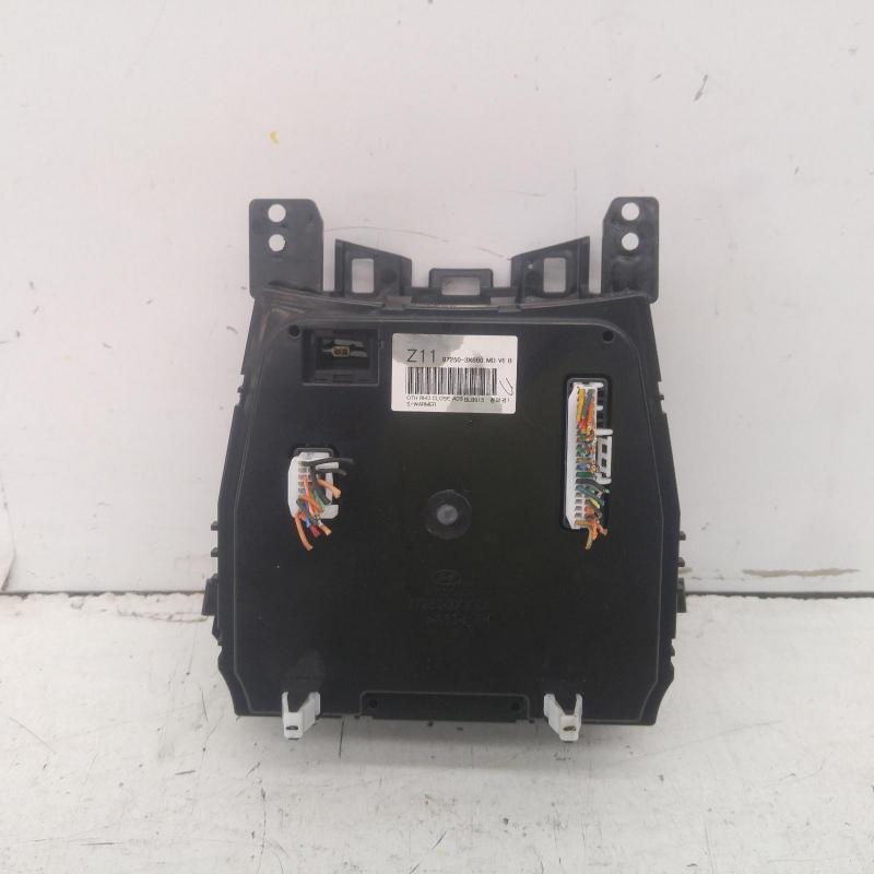 heater/aircon controls