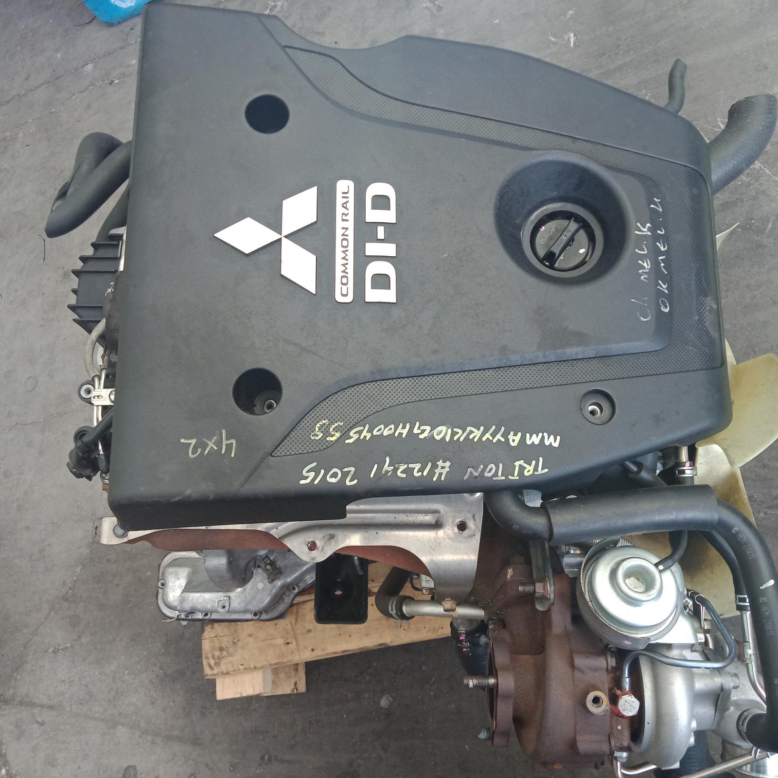 278122, Used engine for 2015 triton diesel, 2.4, 4n15, turbo, mq, 04/1510/18