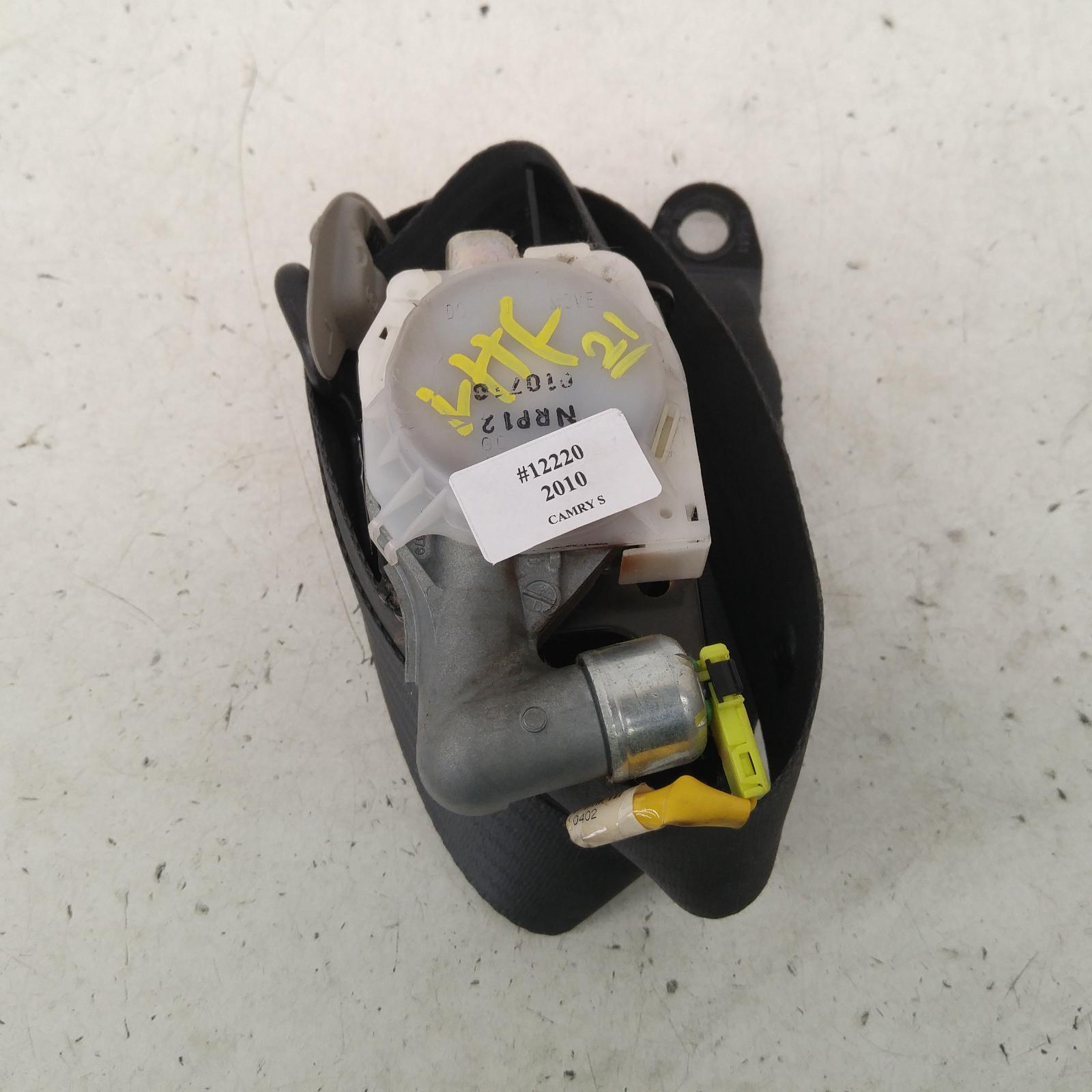 Camry Seat Belt Stalk 2006-2011 lh front,seat belt only,acv40,06/06-11/11 00012220 #278657