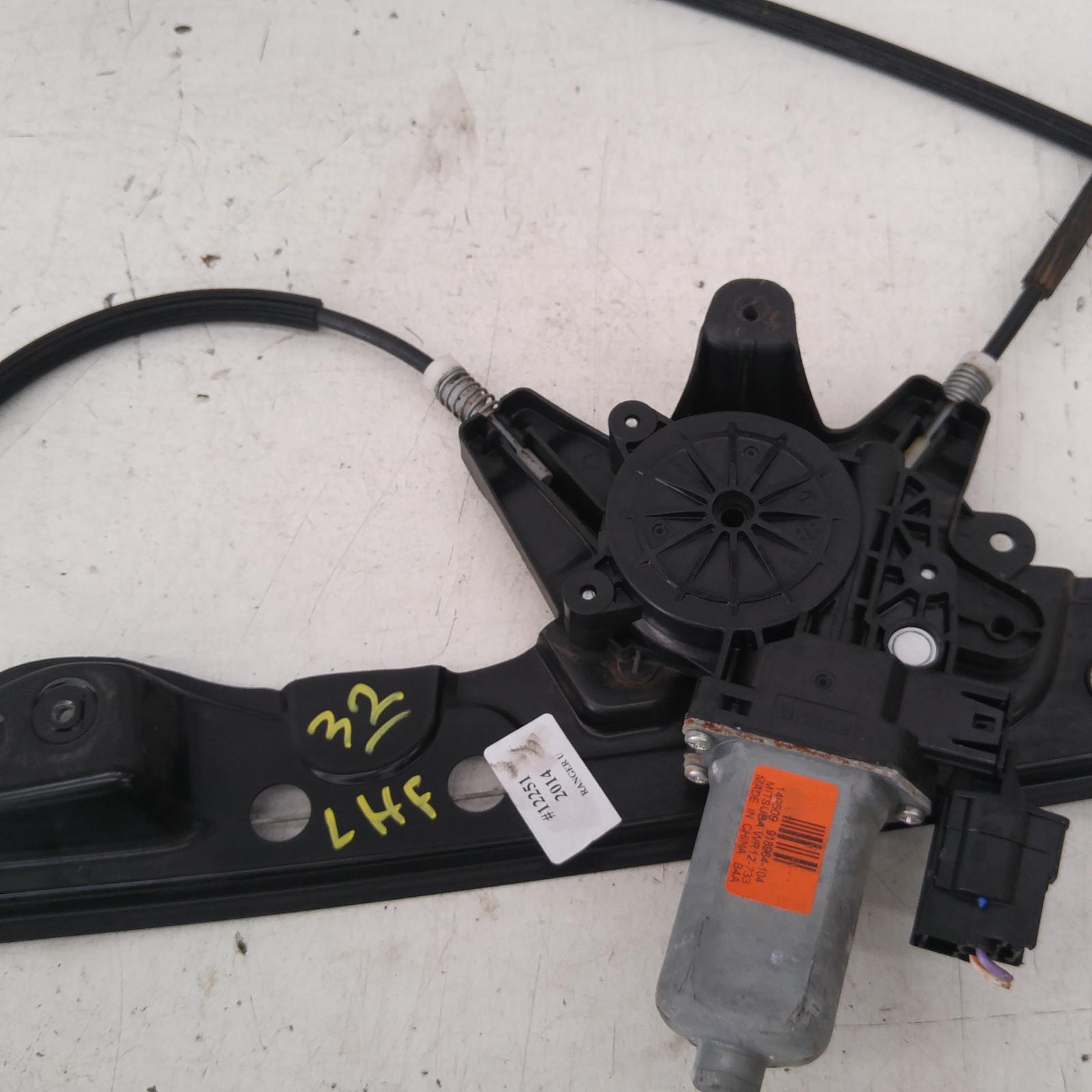 Ranger Window Regulator/motor Front Left 2011-2021 px series 1-3,2 pin type,06/11- 00012251 #278884