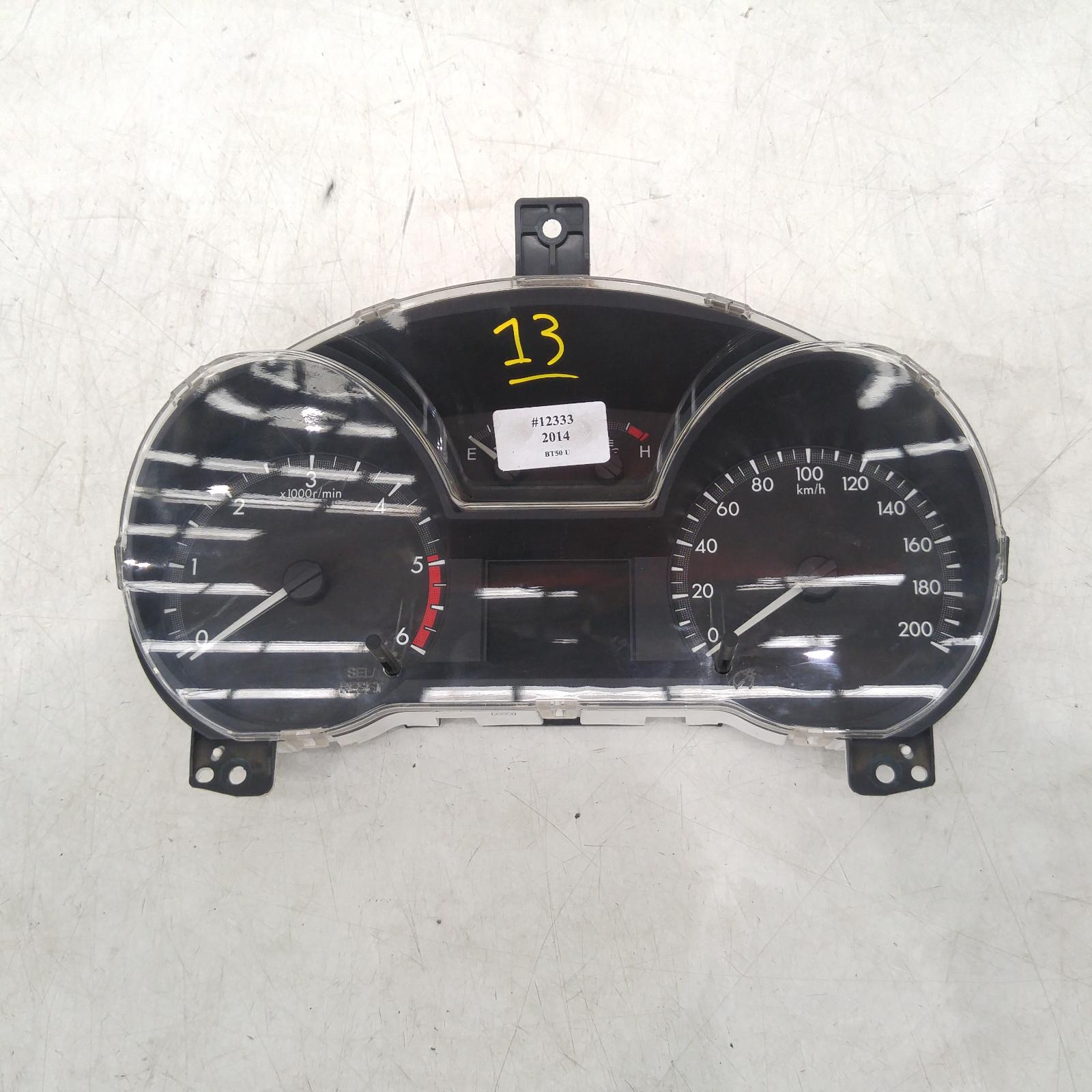 Bt50 Instrument Cluster 2011-2020 instrument cluster,manual t/m type,2wd,up-ur,10/11- 00012333 #281981