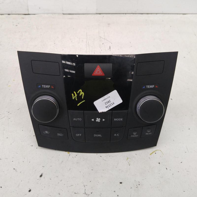 heater/aircon controls