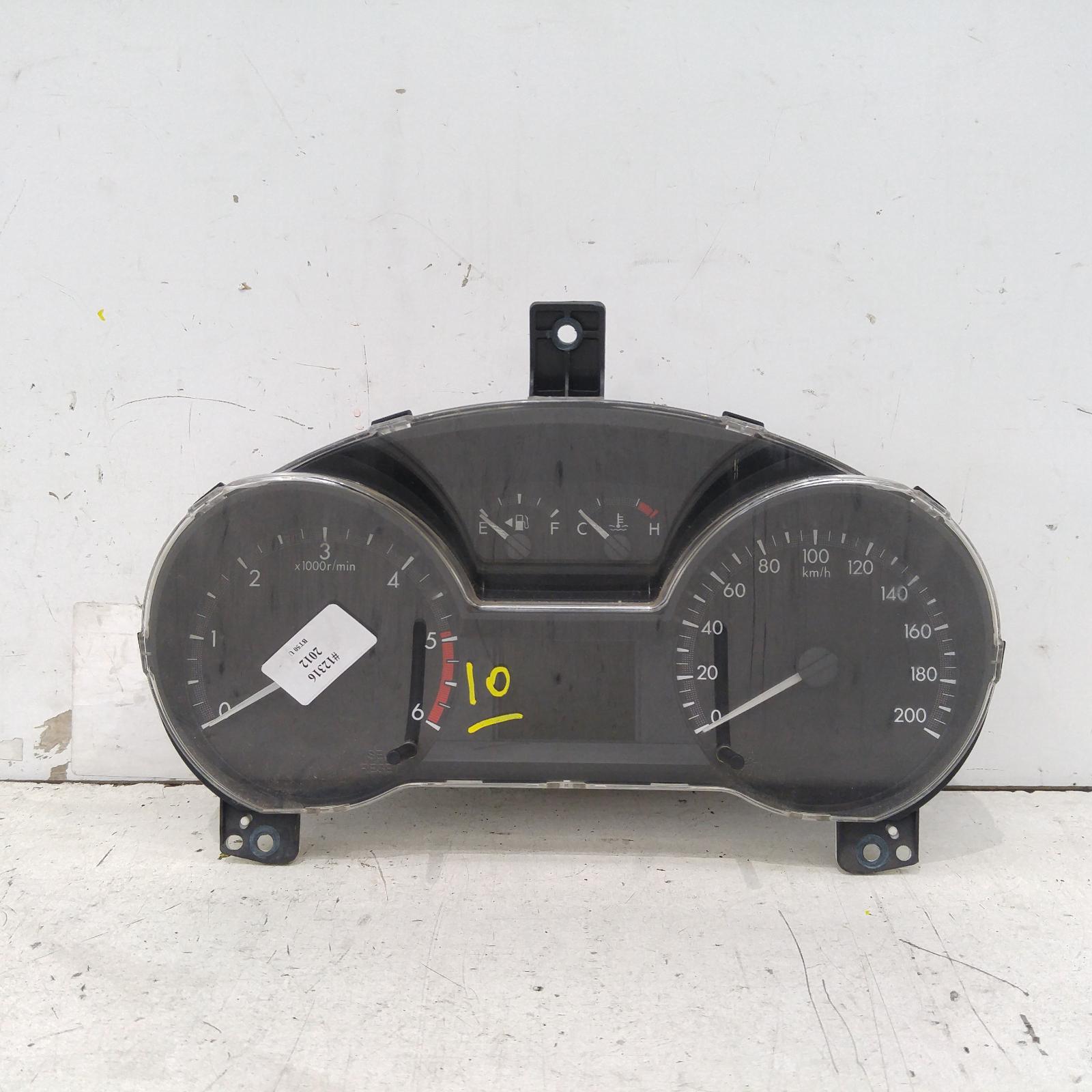 Bt50 Instrument Cluster 2011-2020 instrument cluster,manual t/m type,2wd,up-ur,10/11- 00012316 #282176